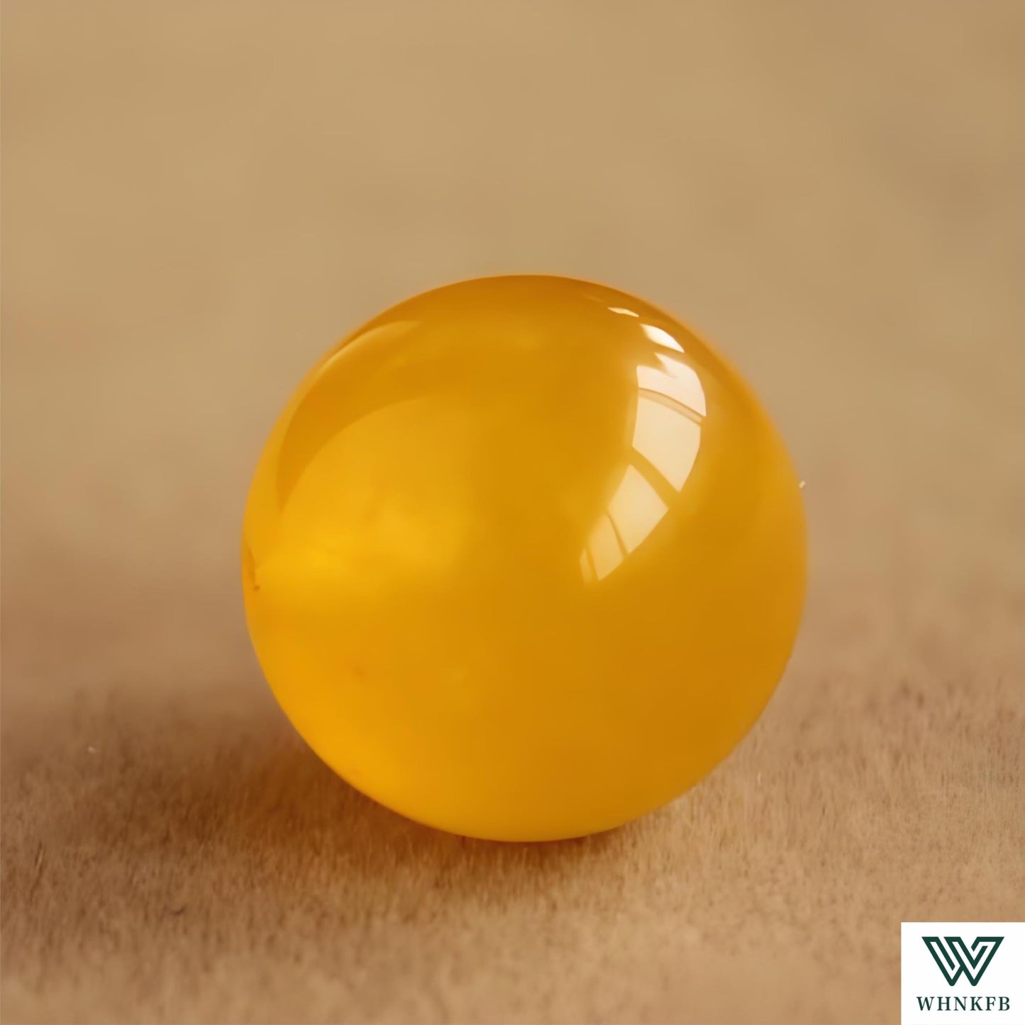 WHNKFB 6mm 100PCS Natural Yellow Agate Round Beads, Banded Loose Stone Beads for Jewelry Making Craft - 4mm 6mm 8mm 10mm Options with Free Elastic Cord