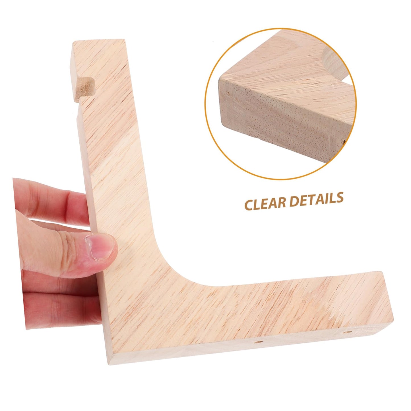 UPKOCH 2pcs Heavy-Duty Wooden Hanging Plant Hooks for Indoor Outdoor Wall Mount Planter Hangers Suitable for Flower Pots and Ceiling Plant Stands