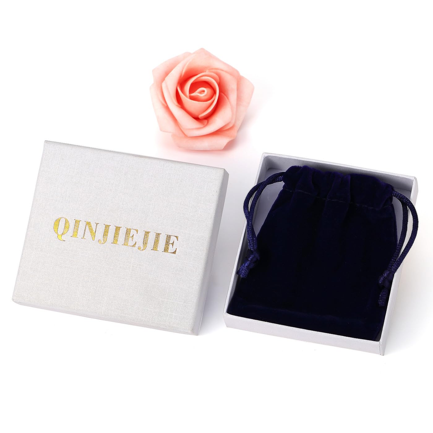 QINJIEJIE 2" Blue Aventurine Bunny Decor Easter Decorations Healing Crystals Rabbit Figurine Carved Stones Statue Natural Gemstones Polished Crystal Gift for Spring Easter Decor Party Favors