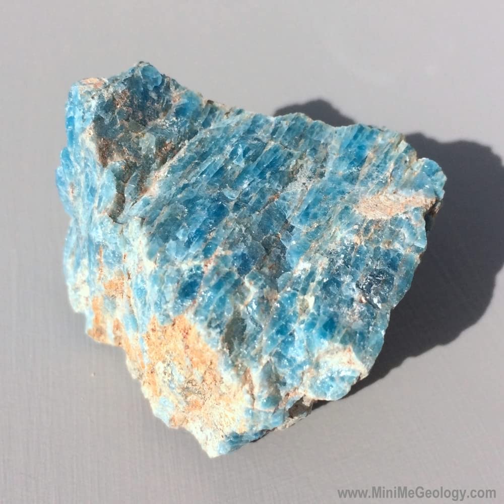 Pachamama Essentials Blue Apatite Rough Raw Natural - Healing Stone 1pc
