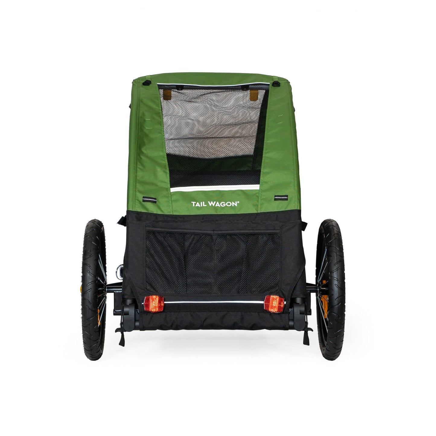 Burley Tail Wagon | Lightweight Dog Bike Trailer with Mesh Windows, Removable Floor & Low-Clearance Entry
