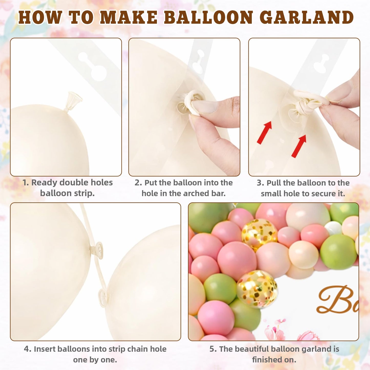 Baby in Bloom Baby Shower Decorations Kit 130PCS for Girl, Highland Cow Floral Baby Shower Decor, Pink Baby Shower with Balloon Garland Arch, Backdrop Banner, Cake Topper, Mom to Be & Dad to Be Sash