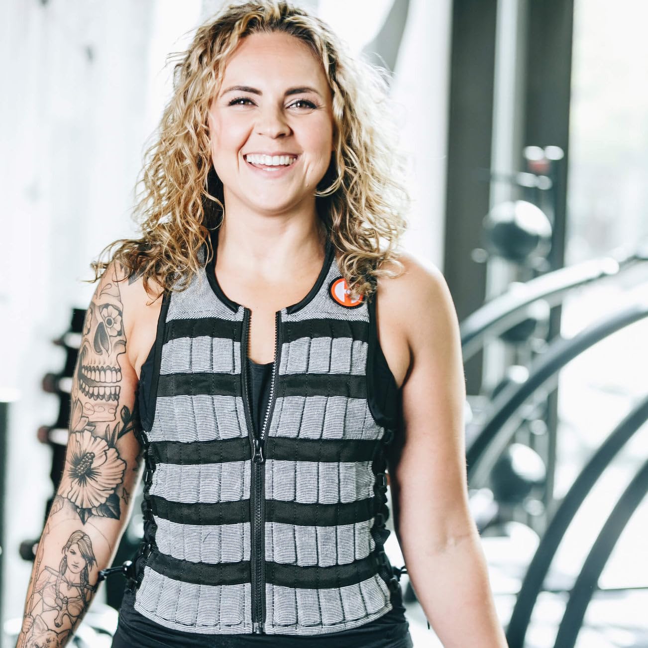 HYPERWEAR Hyper Vest PRO Weighted Vest Small – 20 lb Included – Heather Gray