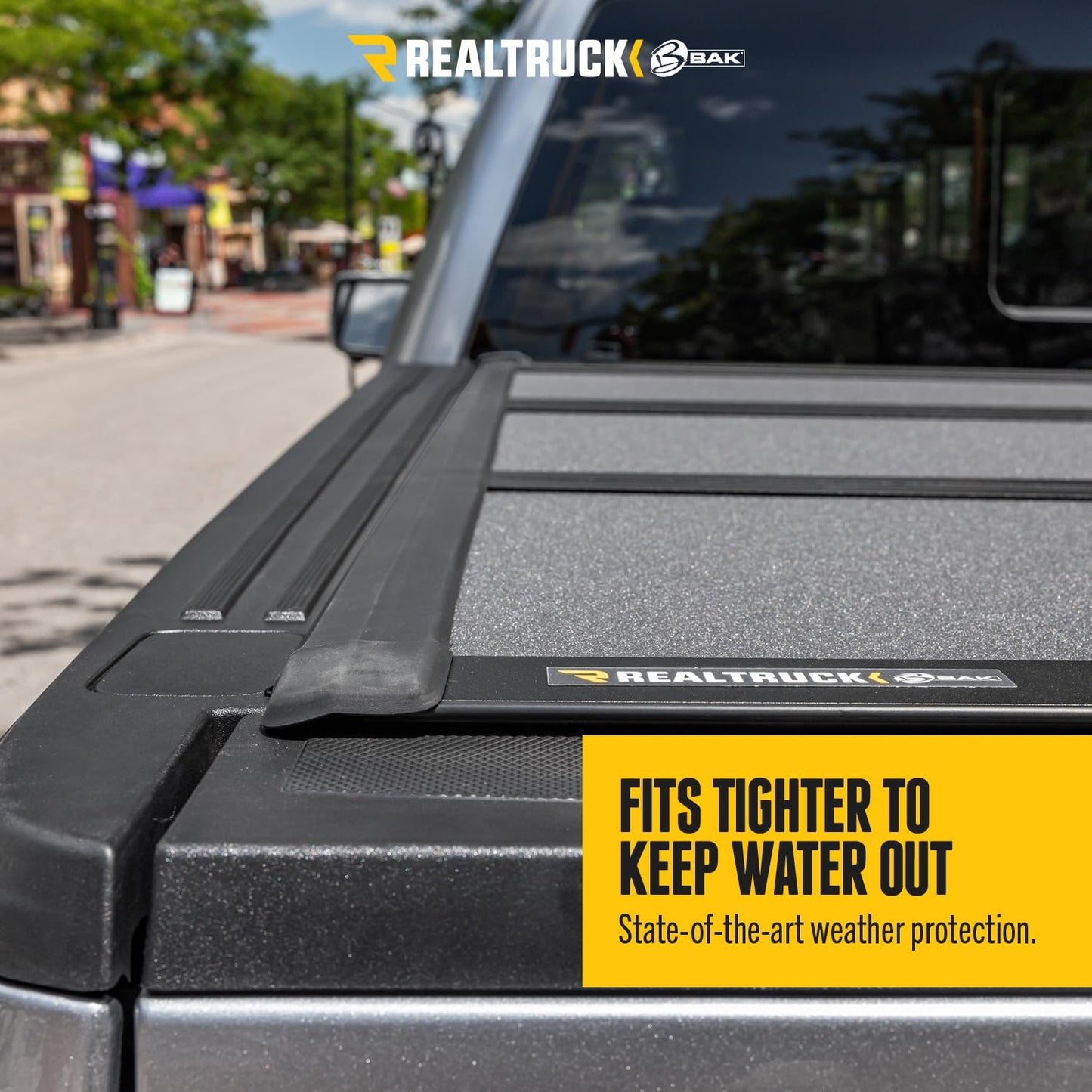 RealTruck BAK BAKFlip MX4 Hard Folding Truck Bed Tonneau Cover | 448426 | Fits 2016-2023 Toyota Tacoma w/OE Track System 5' 1" Bed (60.5")