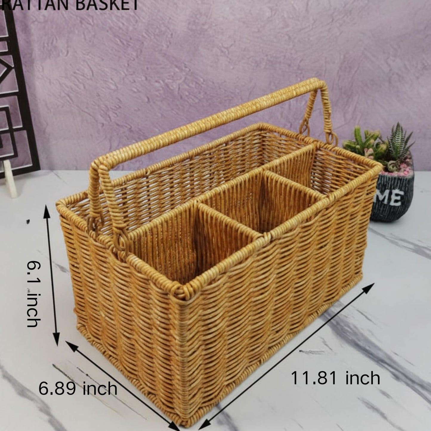 GOVNPJ Garden Tools Set with Basket, 9-Piece Garden Tools for Gardening with Woven Organizer, Complete Gardening Hand Tools Set Gift for Women Men