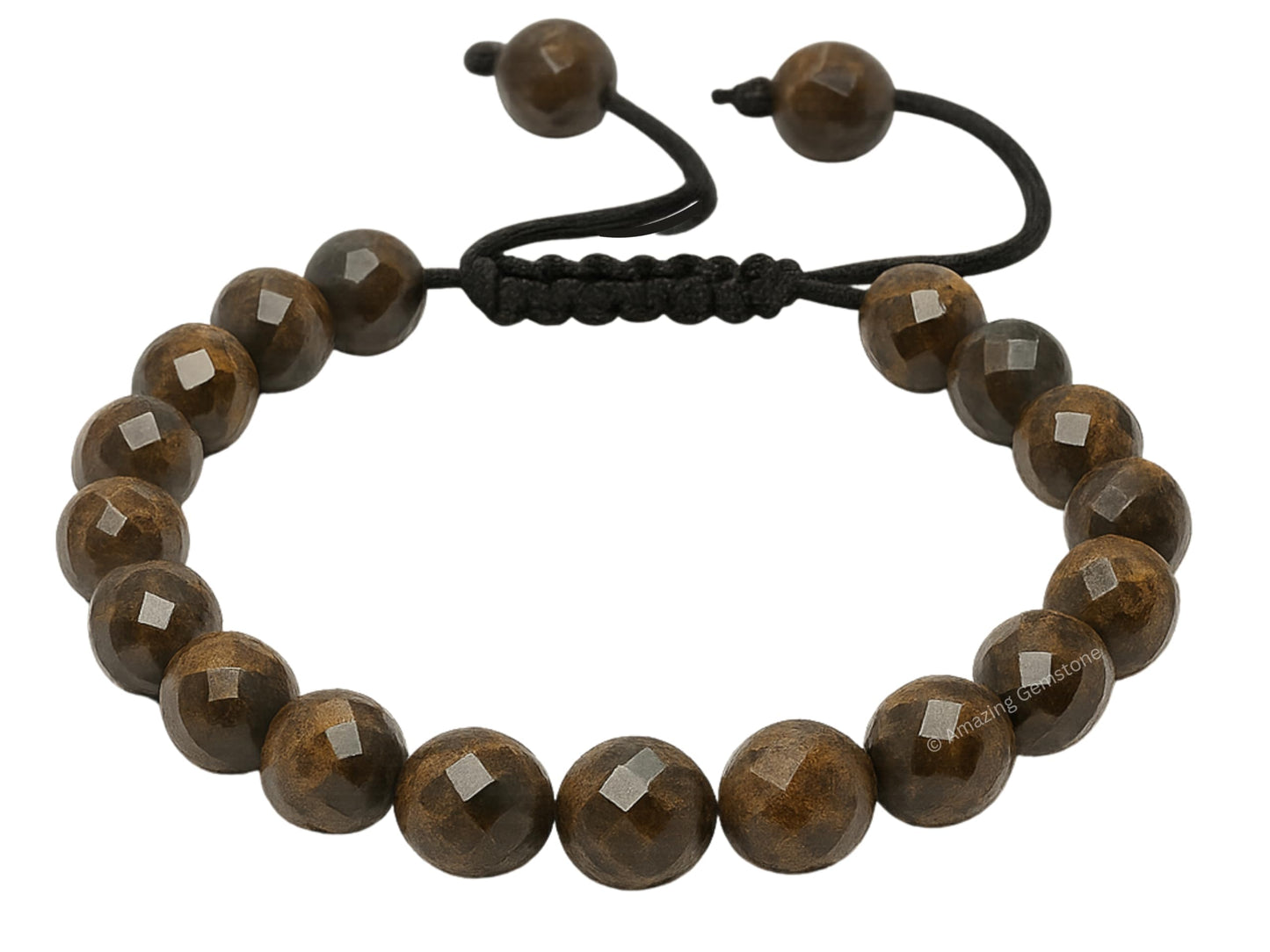 Amazing Gemstone Bronzite Bracelet for Women - Chakra Mens Bracelet Protection Crystals and Healing Stones - Blessing Bracelet Spiritual Meditation Gift Christmas Stocking