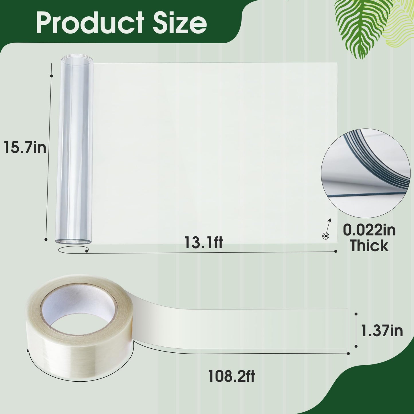 FULAIERGD 157" x 15.7" Iguana Tree Wrap Tree Trunk Protector Guard for Iguana Prevention Anti-Reptiles Climbing Barrier for Trees with PET Tape Reusable Tree-Safe Guard