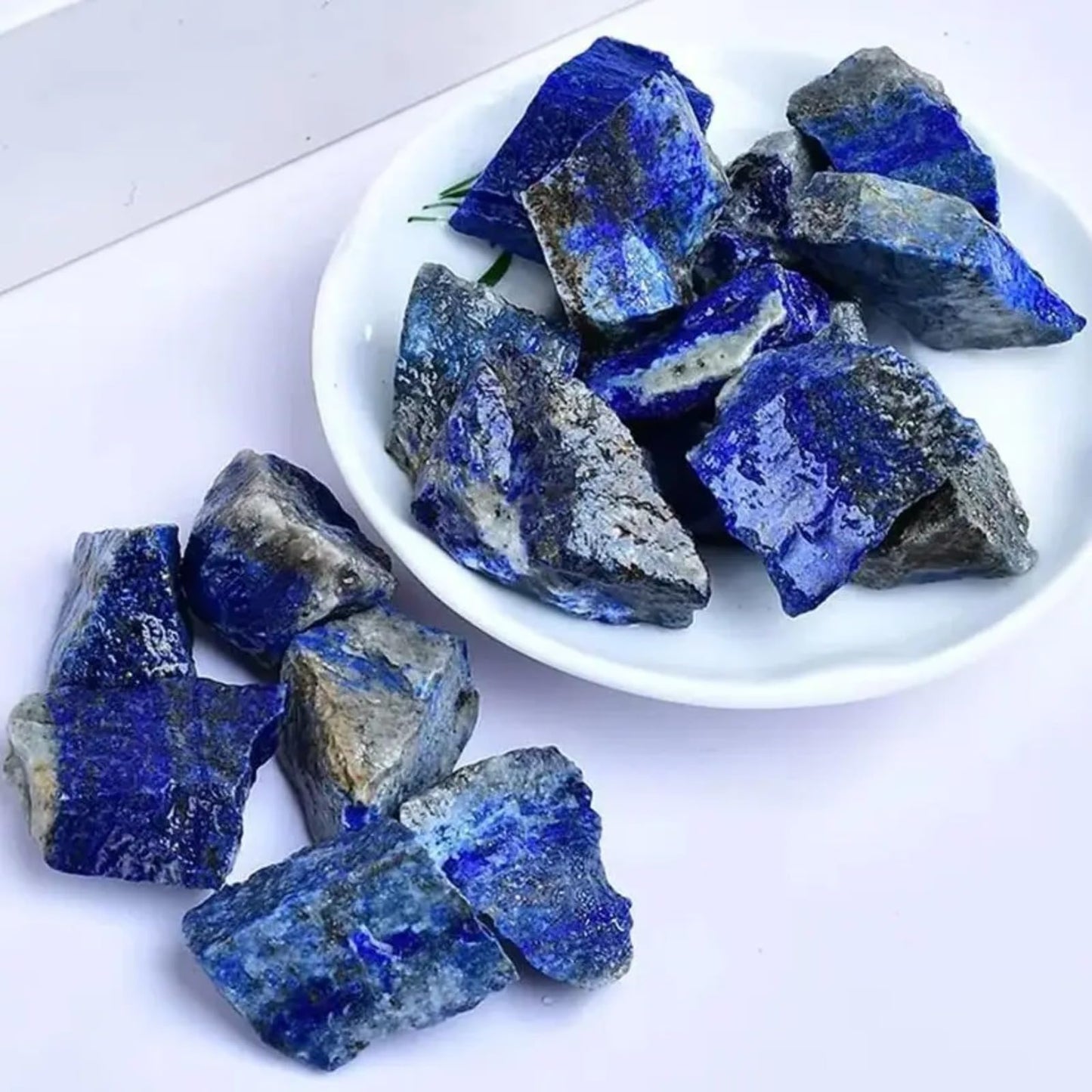 YOUNAIERZX 1LB Natural Afghanistan Lapis Lazuli Stone Rough Gemstone High Quality Raw Crystal for Spiritual Healing and Energy Work