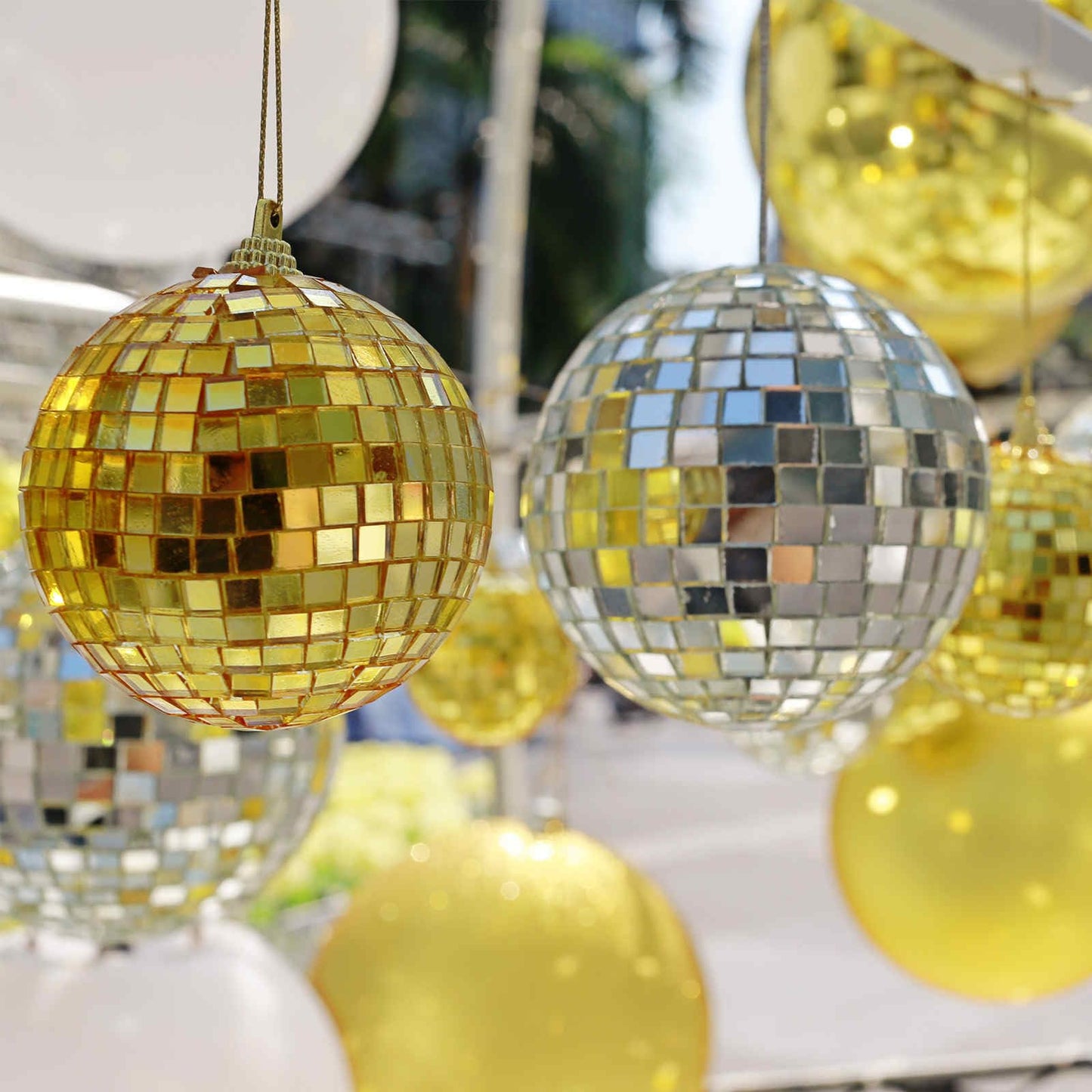 HARFINGTON 15 Sheet 7200 Pieces Self Adhesive Mirror Mosaic Tiles 5x5mm Small Square Mirror Tiles Sticker Disco Ball Stickers Mini Glass Tiles for DIY Craft Party Home Decoration, Blue