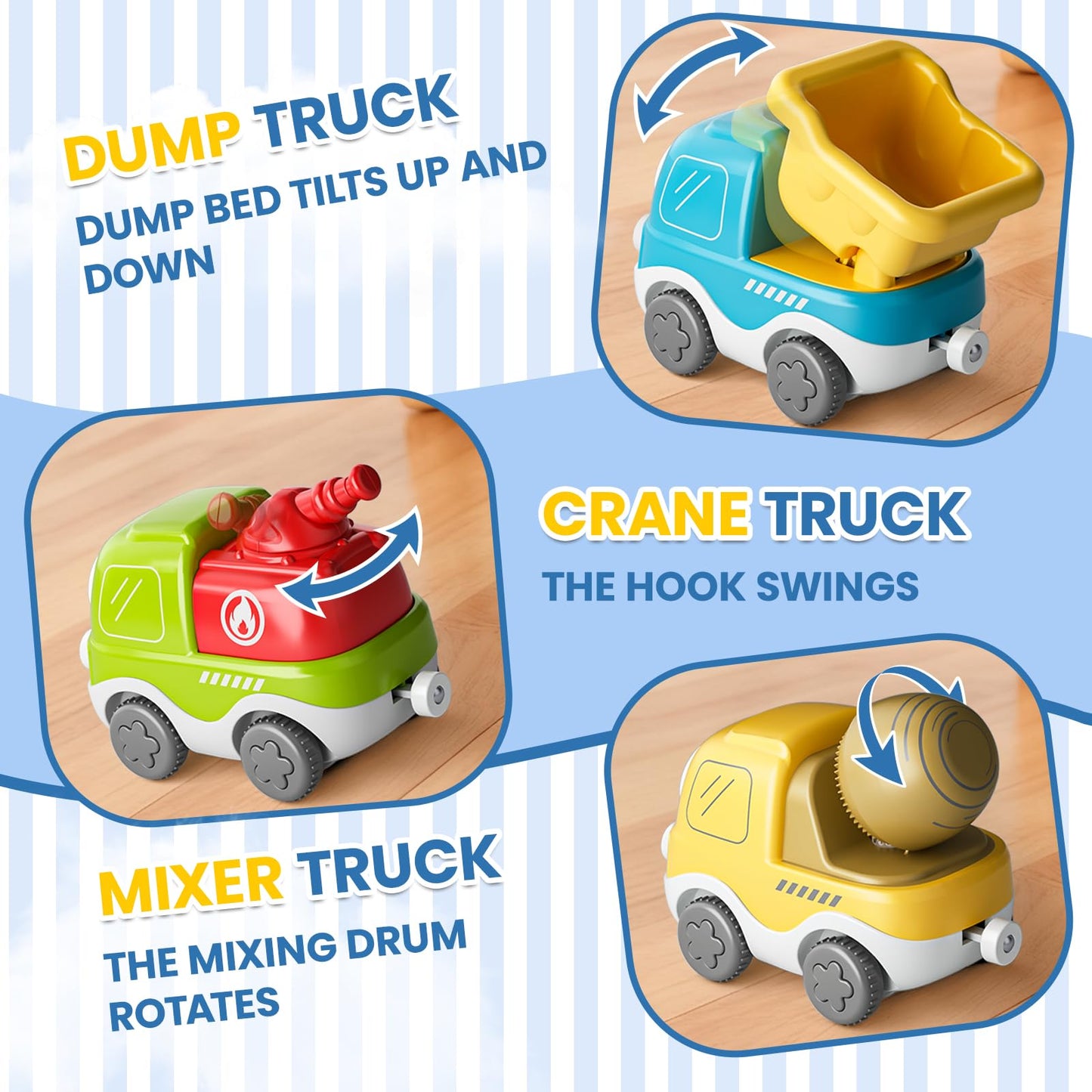 Dimoarch Electric Train Set for Toddlers with Sound & Lights, Magnetic Connection Train Toys with Tracks & Road Signs, Christmas Birthday Gift for 3 4 5 6 Year Old Boys Girls