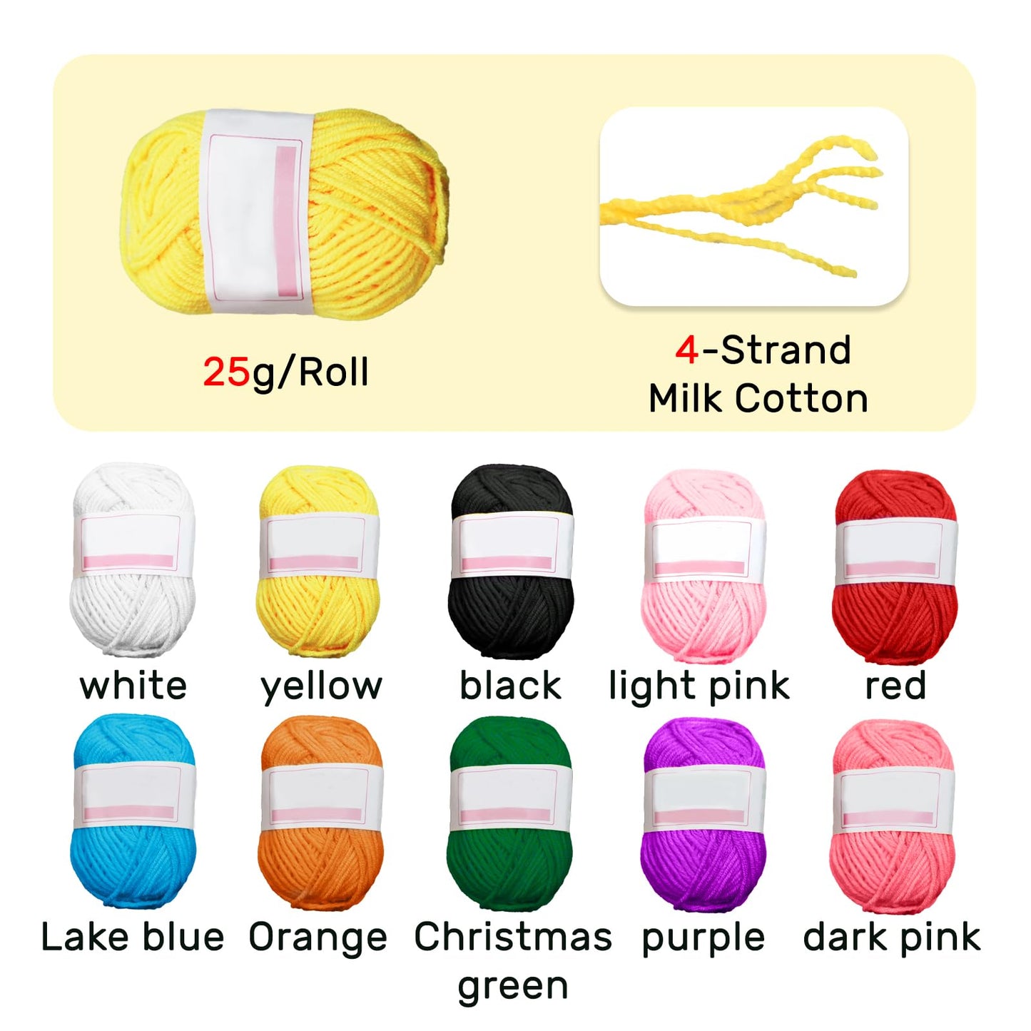 SNAIL GARDEN Crochet Kit for Beginners - with Rattan Retro Case, Crochet Kit for Adults with Cotton Yarn, Complete DIY Starter Crochet Set for Adults