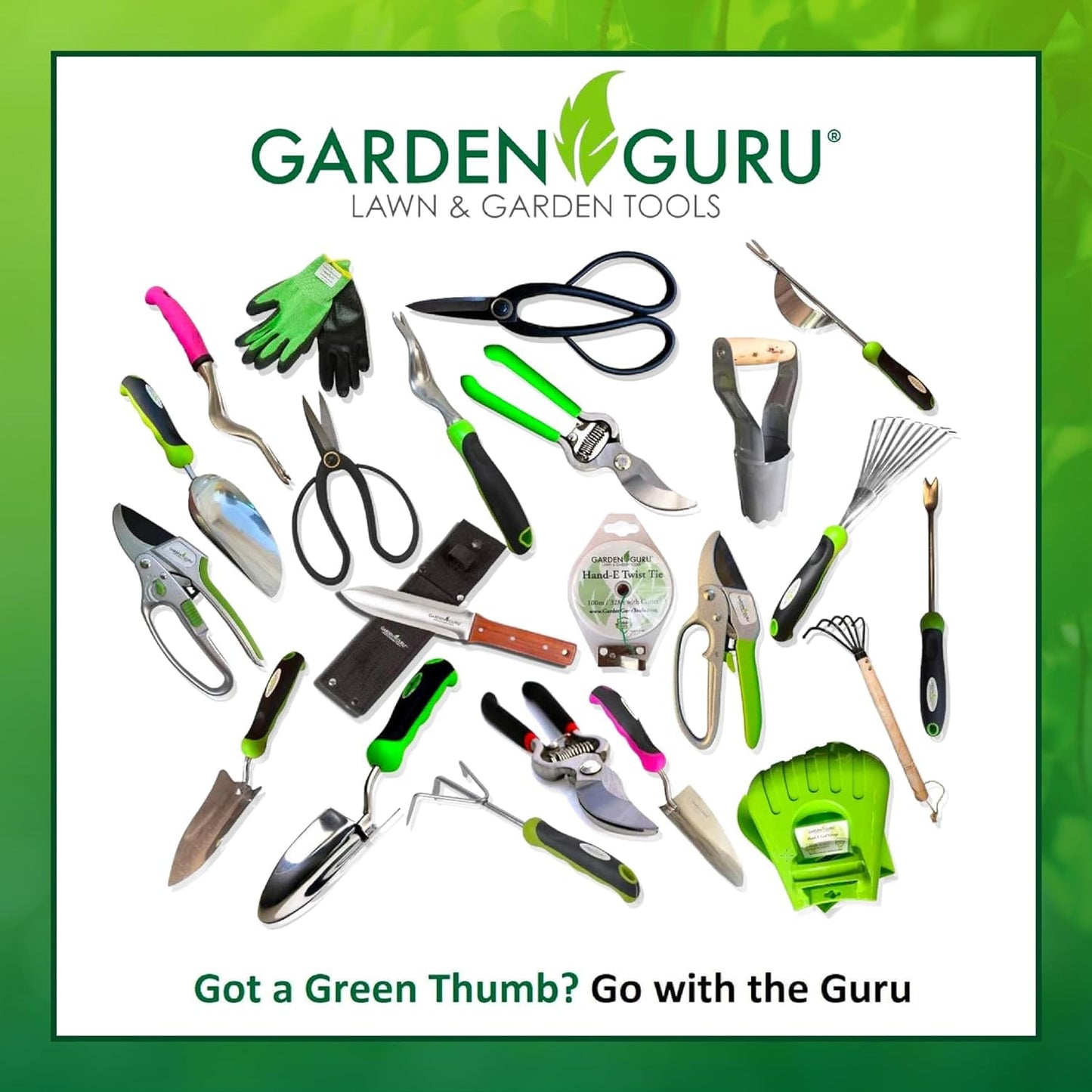 Garden Guru Cushioned Gardening Knee Pads with Adjustable Straps - Soft Inner Liner, Ultra Comfort Padding, Garden Kneelers for Yard Work, Cleaning, Household Chores, Roofing, and More 1 Pack