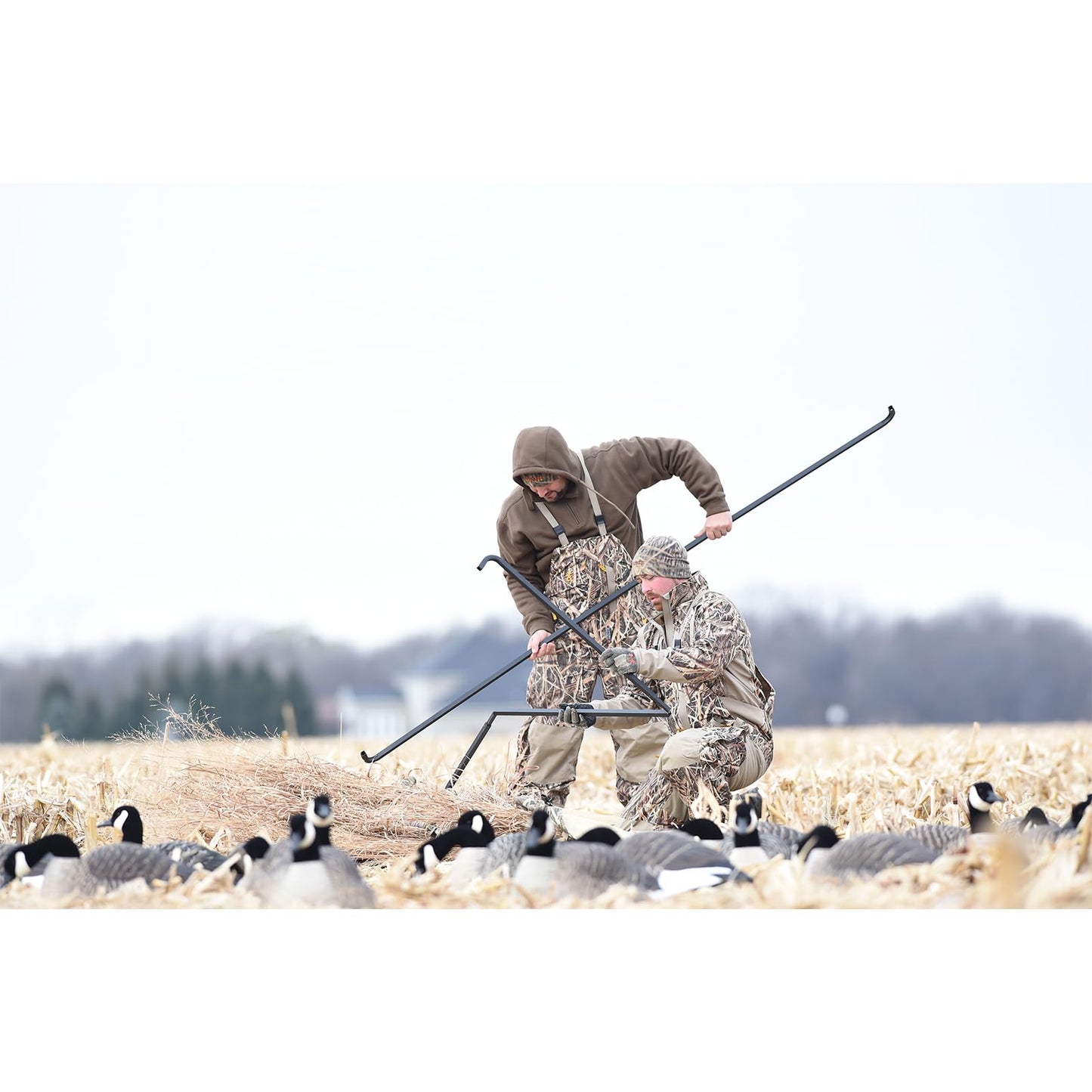Avian X A-Frame Portable Field Blind Mossy Oak Shadow Grass Blades Camo