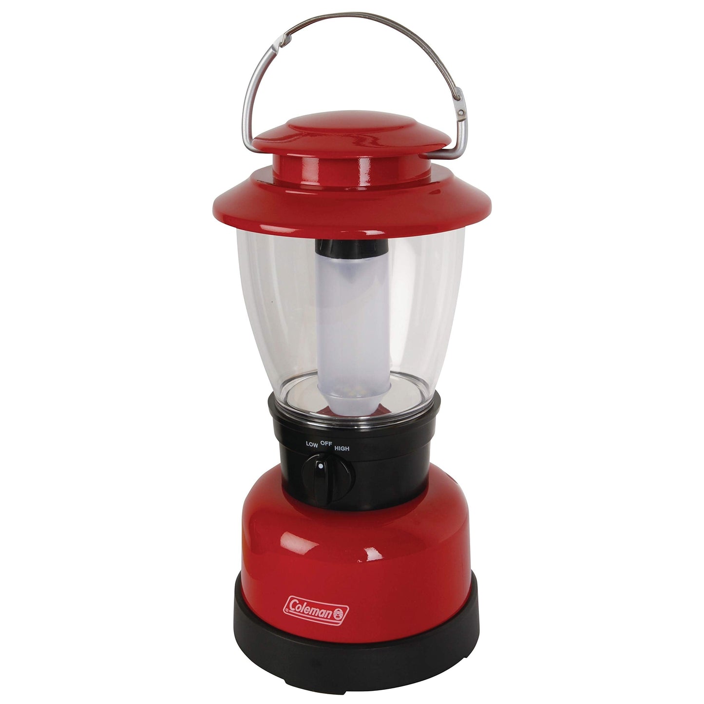 Coleman 400L LED Lantern with 4D Battery, Water & Impact-Resistant Lantern with Carry Handle, Lifetime LED Lights Never Need Replacing