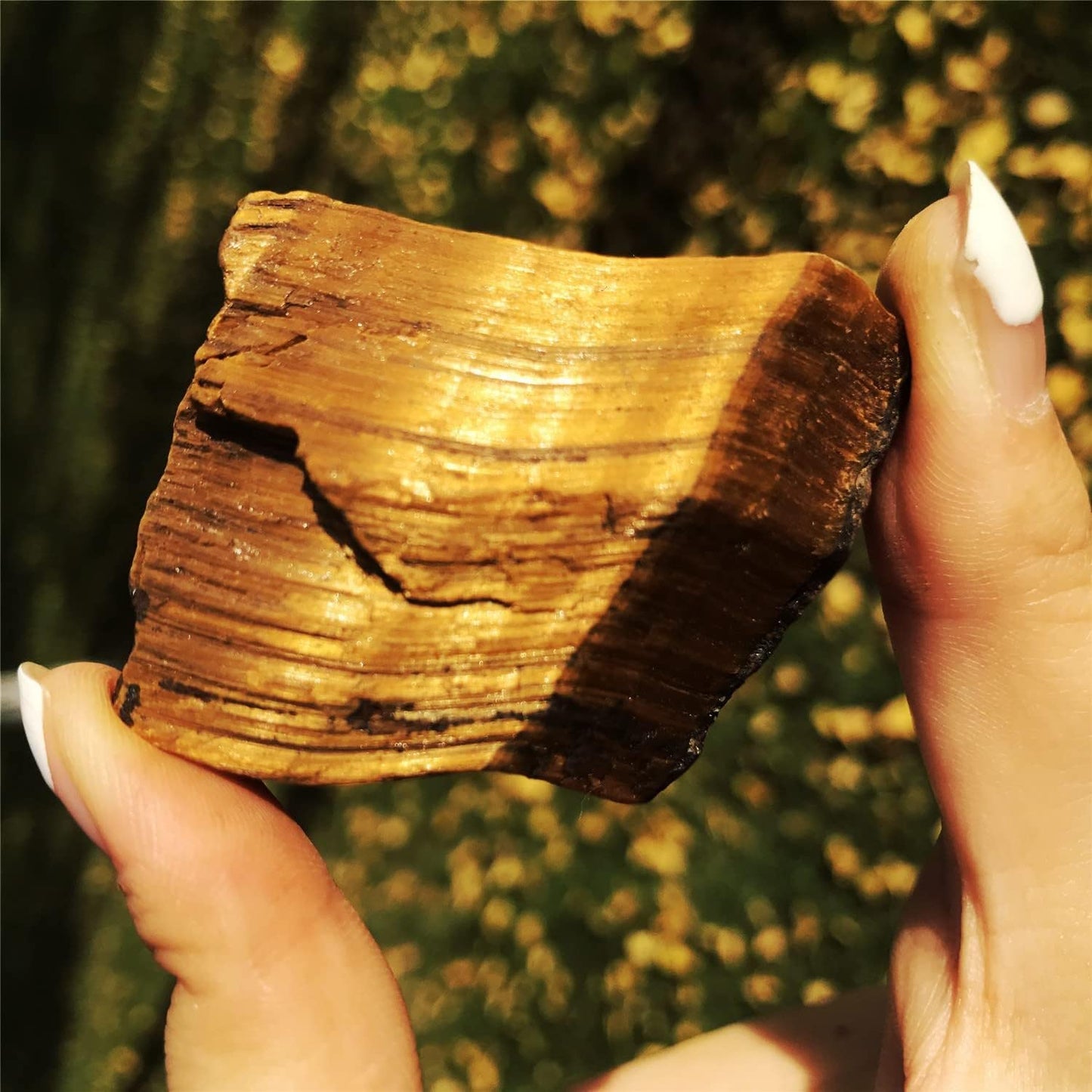 1Lb Natural Raw Tiger Eyes Crystal Stone, Rough Tiger Eye Gemstone, Gold Tiger Eyes Rocks for Cabbing, Tumbling, Cutting, Lapidary, Polishing, Reiki Crystal Healing