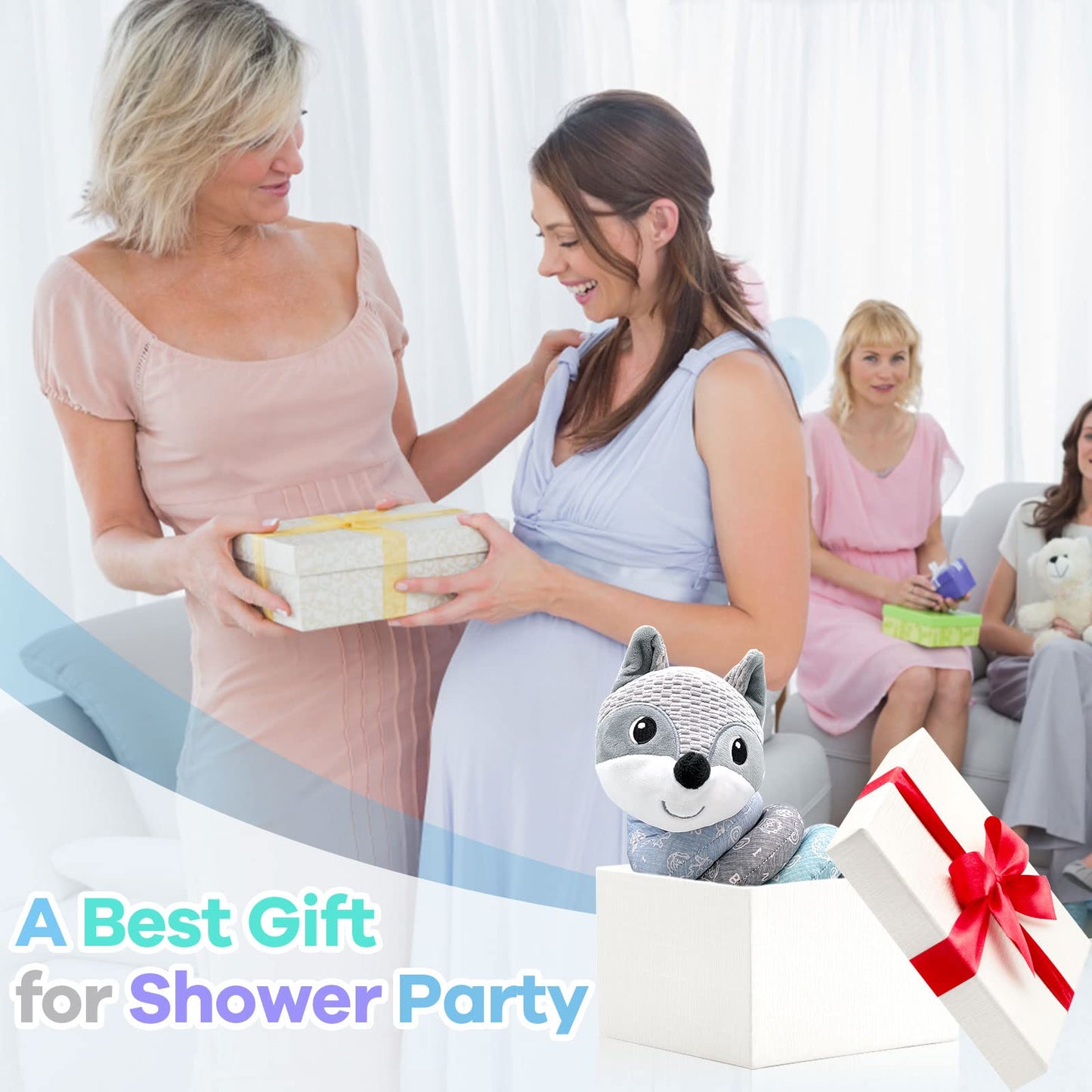 Car Seat Toys for Babies 0-6 Months Boys Girls Newborn Toys Stroller Toy, Carseat Toys Hanging Baby Infant Toy 0-3 Months for Carseat Stroller Crib with Music Rattle, Baby Gift for 0 3 6 9 12 Months