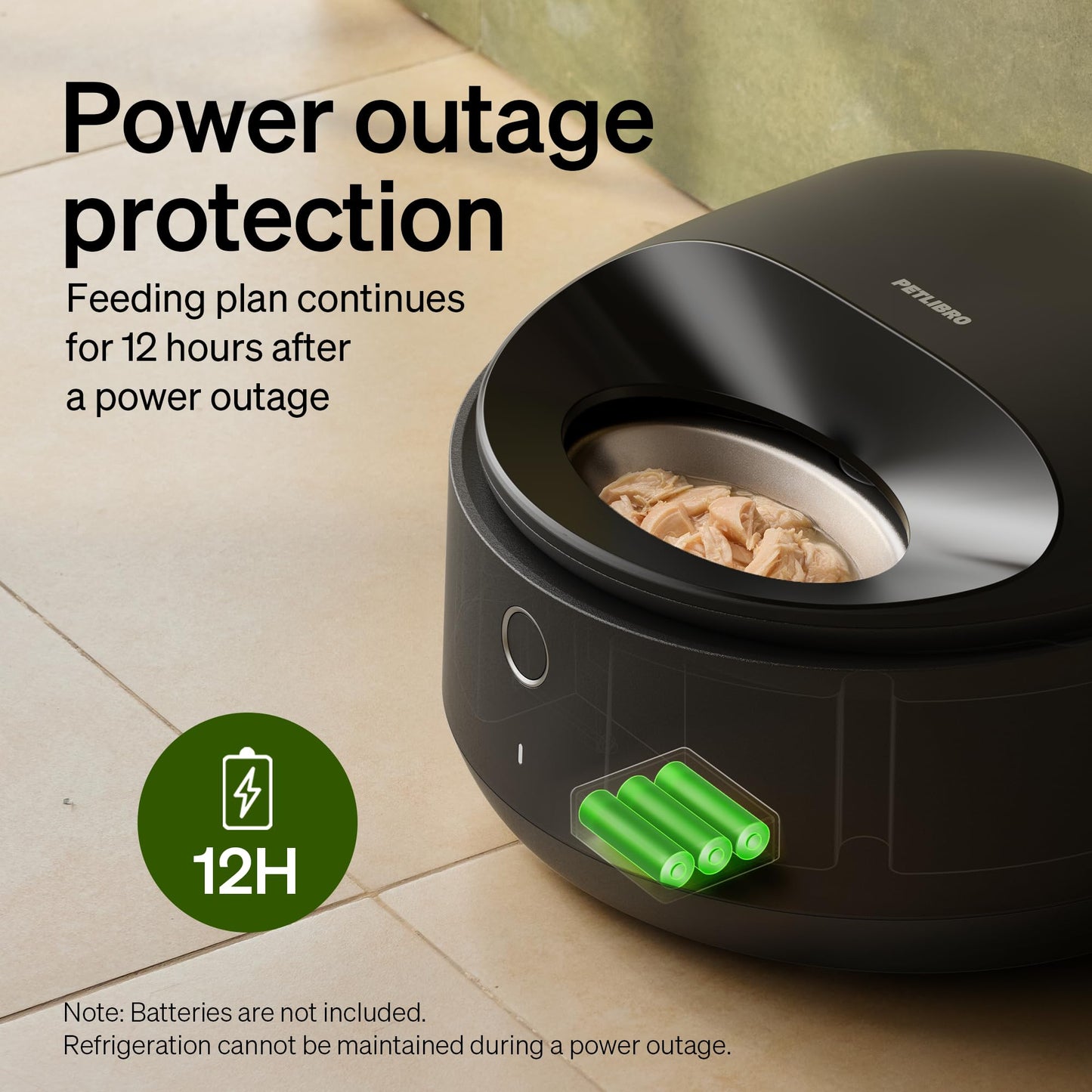 PETLIBRO Automatic Wet Food Cat Feeder 2026 New Version with Semiconductor Cooling, Refrigerated 3 Fresh Meals in 3 Days, App-Controlled Pet Food Dispenser, Stainless Steel Bowl, Easy to Clean