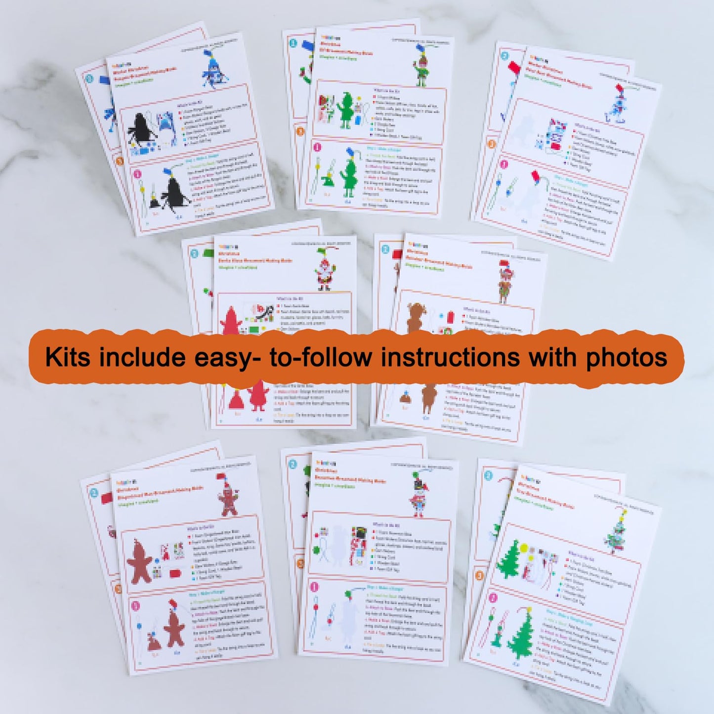 Winlyn 24 Sets Holiday Decorations DIY Christmas Tree Ornaments Winter Crafts Kits Foam Reindeer Penguin Snowman Foam Stickers for Kids Holiday Seasonal Gift Home Classroom Activities Party Favors