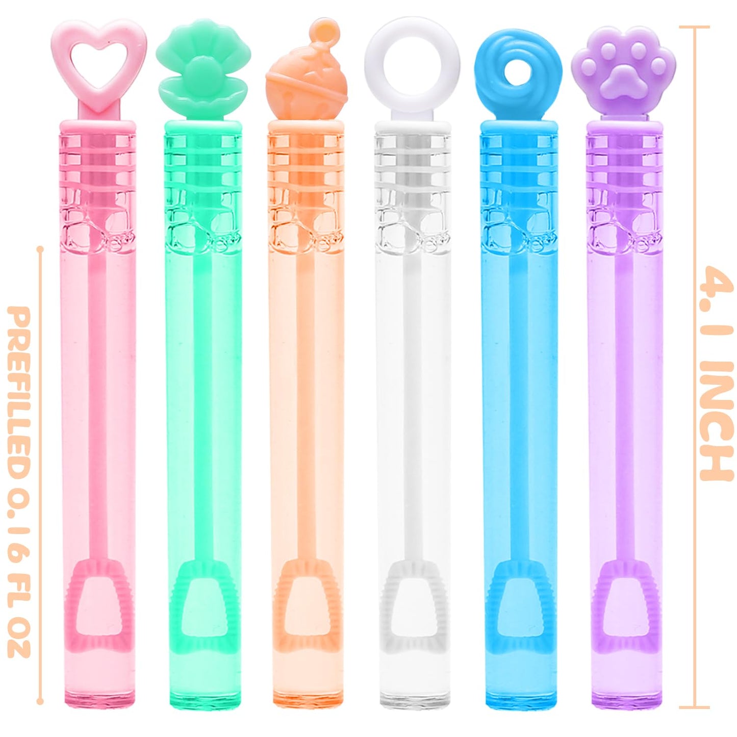 Kids Bubble Party Favors, 300 Pack Mini Bubbles Bulk with Gift Box, Pastel Bubble Wand Sticks for Party Toys, Birthday Supplies, Wedding Decorations, Carnival Prizes, Goody Bag Fillers Stuffers