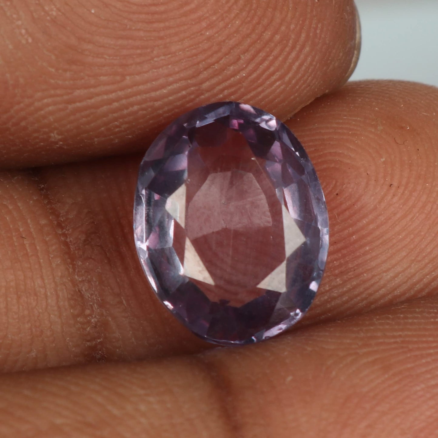 GEMHUB Oval Cut Genuine Color Changing Alexandrite Gemstone, for Silver Jewelry, Gold Jewelry, Pendant, Ring making Stone.. VV-210