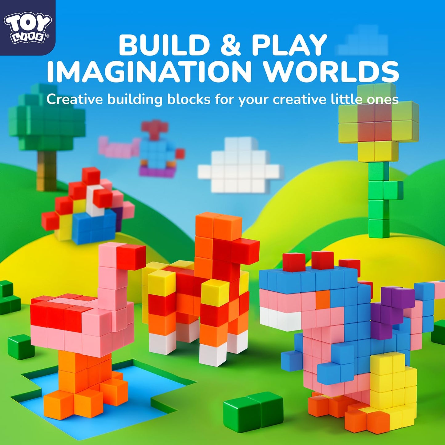 80PCS Magnetic Blocks, Magnetic Building Blocks for Kids Ages 3 4 5 6 Year Old, Magnet Cubes, Autism Montessori Toys, Preschool STEM Educational Sensory Magnet Toys Gifts for Kids 3-5 4-8