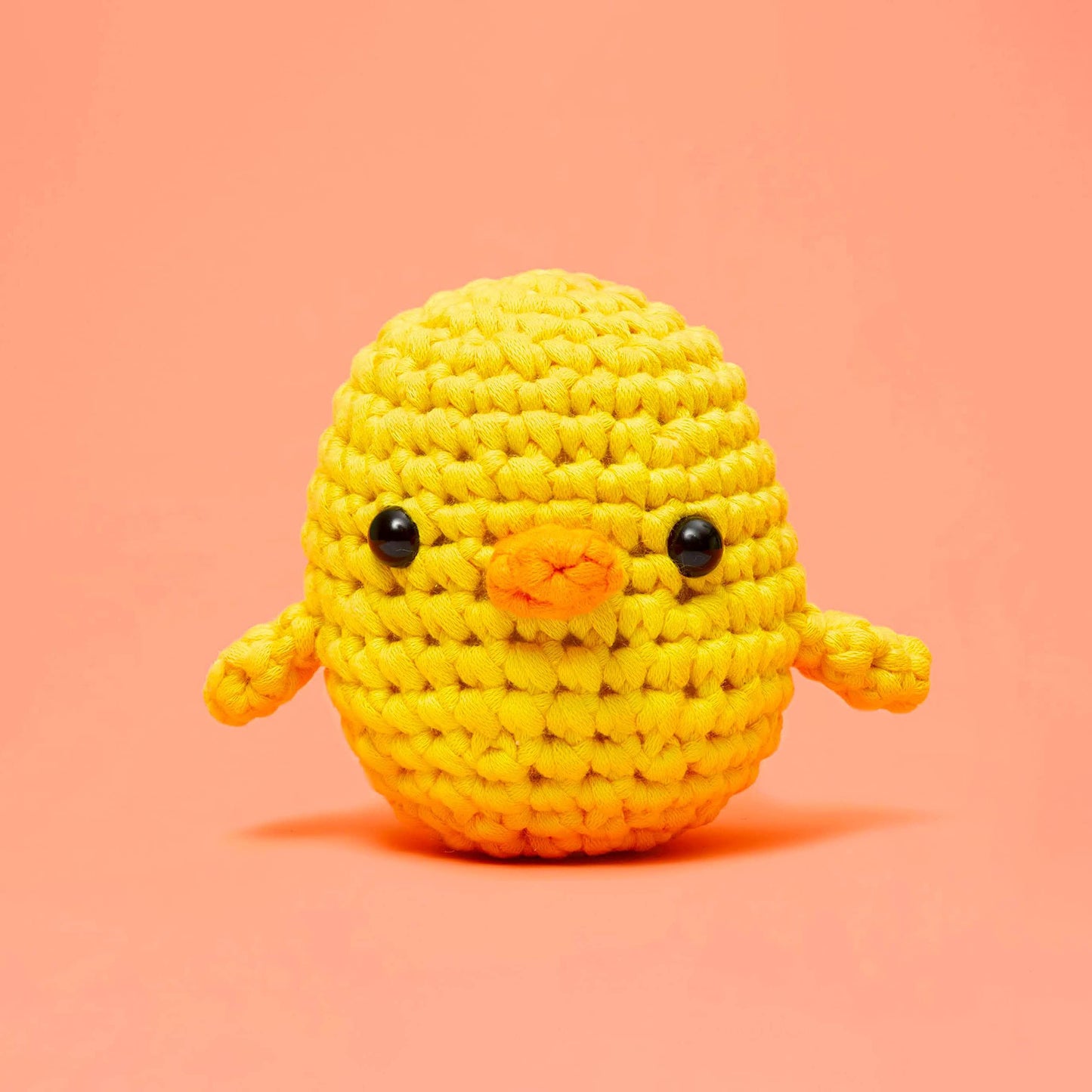 The Woobles Crochet Kit for Beginners - Easy Arts and Crafts Knitting & Crochet Animals Kit As Seen On Shark Tank - Kiki The Chick