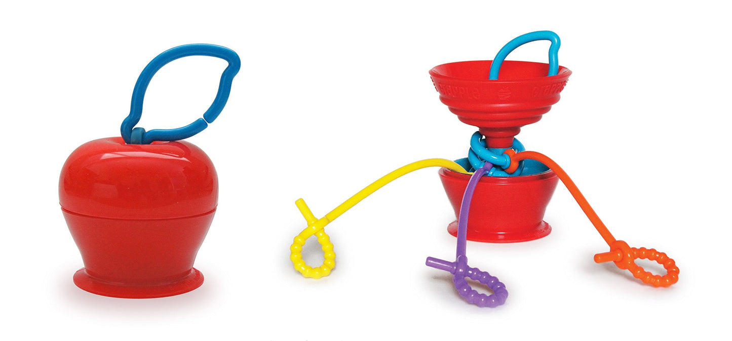 Grapple, the Baby Suction Cup Toy Holder for High Chair, Stroller and Teething Toys for Babies 6-12 Months. One of Your Baby Must Haves!