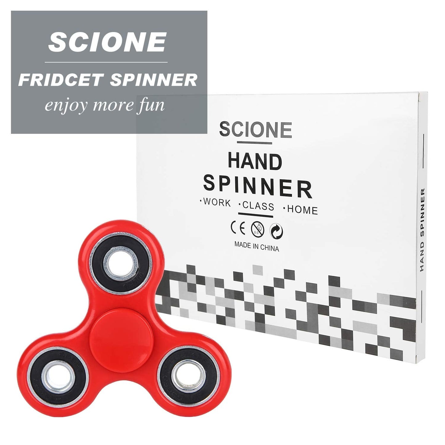SCIONE Fidget Toys 11 Pack,Fidget Spinners Pack Gift for Kids -Pop Fidget Toys Bulk Party Favors-ADHD Anxiety Sensory Toys Stress Relief Reducer Fidgets Hand Spinner Finger Bearing Toys for Boy/Girls
