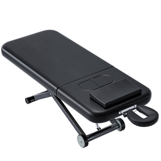 kaiwrxin Fully Electric Massage Table with Lift, 1500lbs Capacity - Professional Adjustable Facial Bed for Estheticians, Spa & Waxing, Heavy-Duty 550lbs Capacity 2r5 2r7 (Black - X-Shaped)