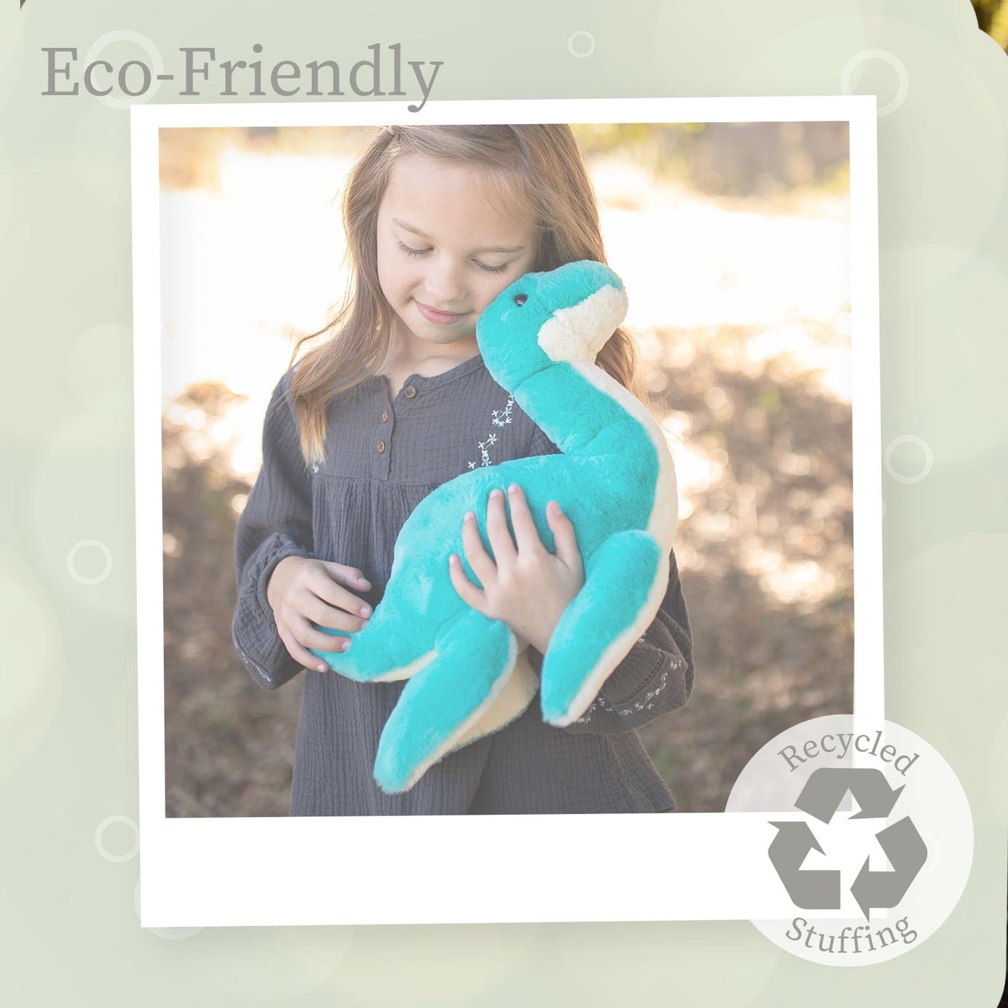 World's Softest Plush Stuffed Animal for Baby, Toddler, Kids, Adults - Adorable Toy Made from Kid-Friendly, Quality Materials - Lushee Luchy Lochness, 16"
