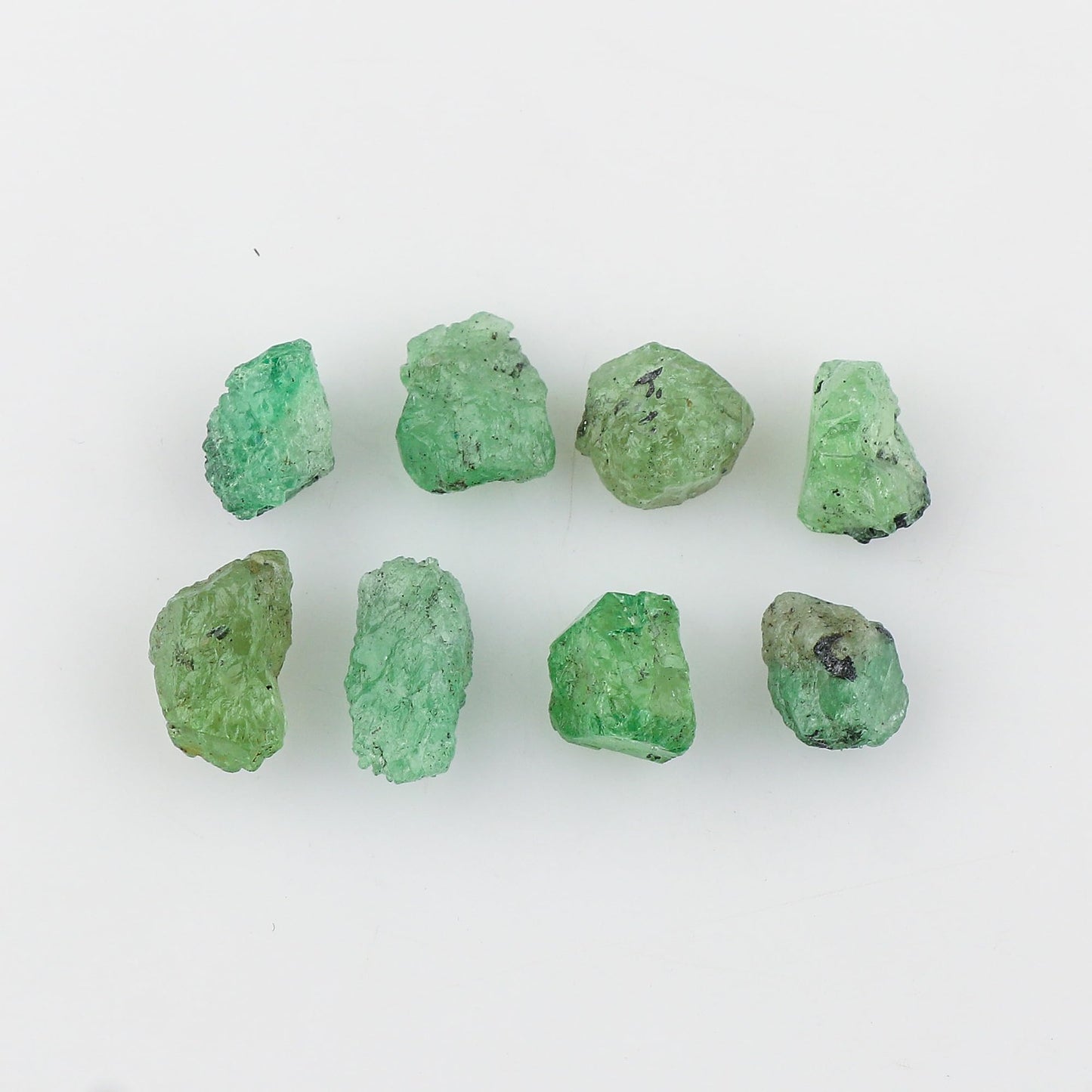 CRYSTALIS 25 carats Natural Tsavorite Garnet, Loose Gemstone, Wholesale Bulk Rough, Jewelry Making Supply, Chakra & Healing Raw Stones, Wire Wrapping, DIY, Gem Collection, 5-10mm