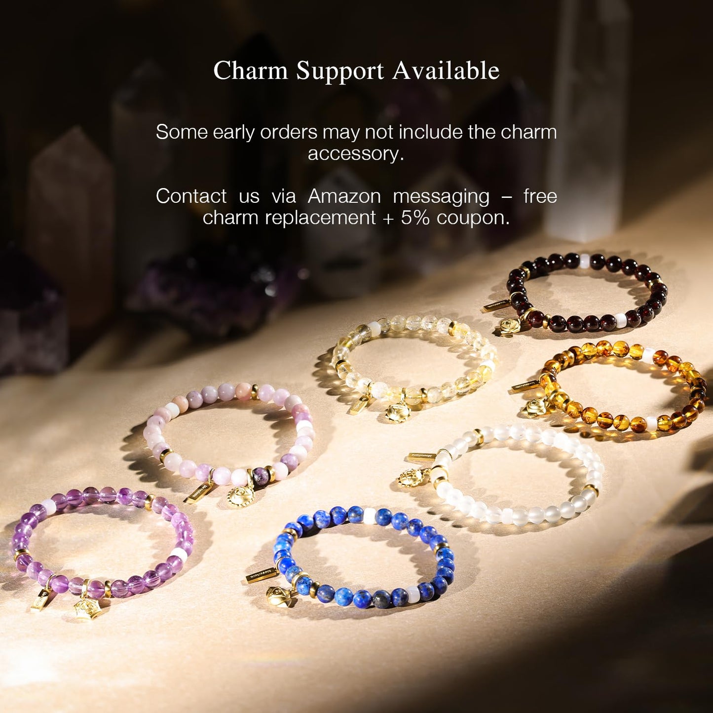 MesoAura Natural Garnet Bracelet – handmade Crystal Healing Jewelry for Women & Men – Root Chakra Balance, Vitality & Courage Energy Stone – Zodiac Capricorn Aquarius – Spiritual Gemstone Beaded Bracelet (Root Chakra – Garnet Sonata bracelet)