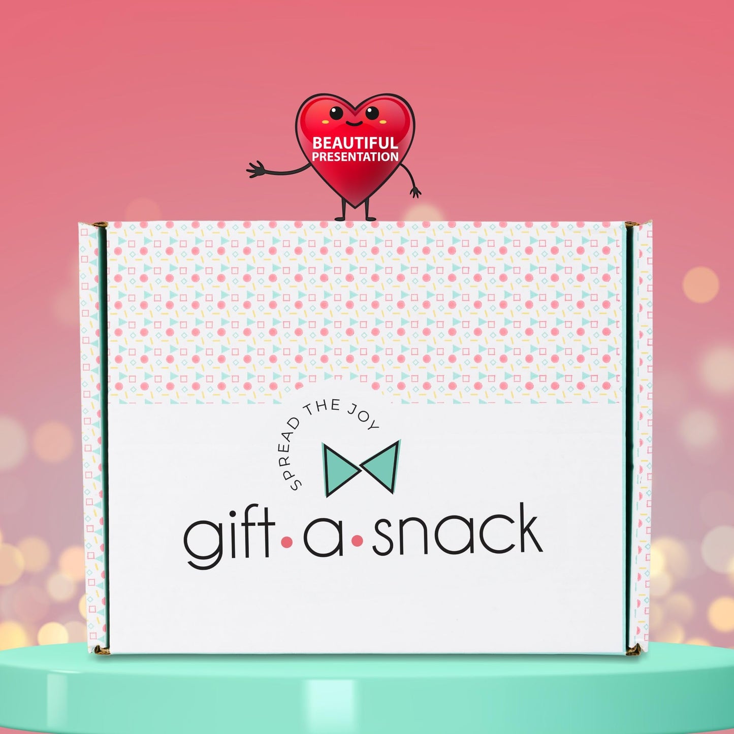 Gift A Snack - Mothers Day Treats, Snack Box Variety Pack Care Package + Greeting Card (40 Count) Birthday Sweet Treats Gift Basket, Candies Chips Crackers Bars Office Food Assortments & Variety Gifts