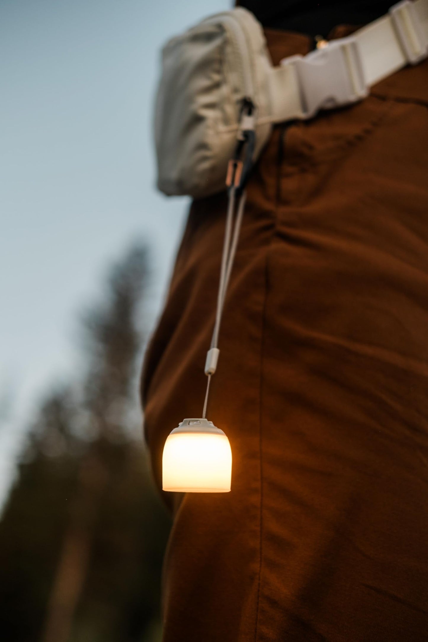 Barebones Multi-Color Mini Light - Compact Rechargeable LED Lantern with Magnetic Base, Silicone Lens, and 8" Lanyard for Camping, Backpacking, and Outdoor Adventures