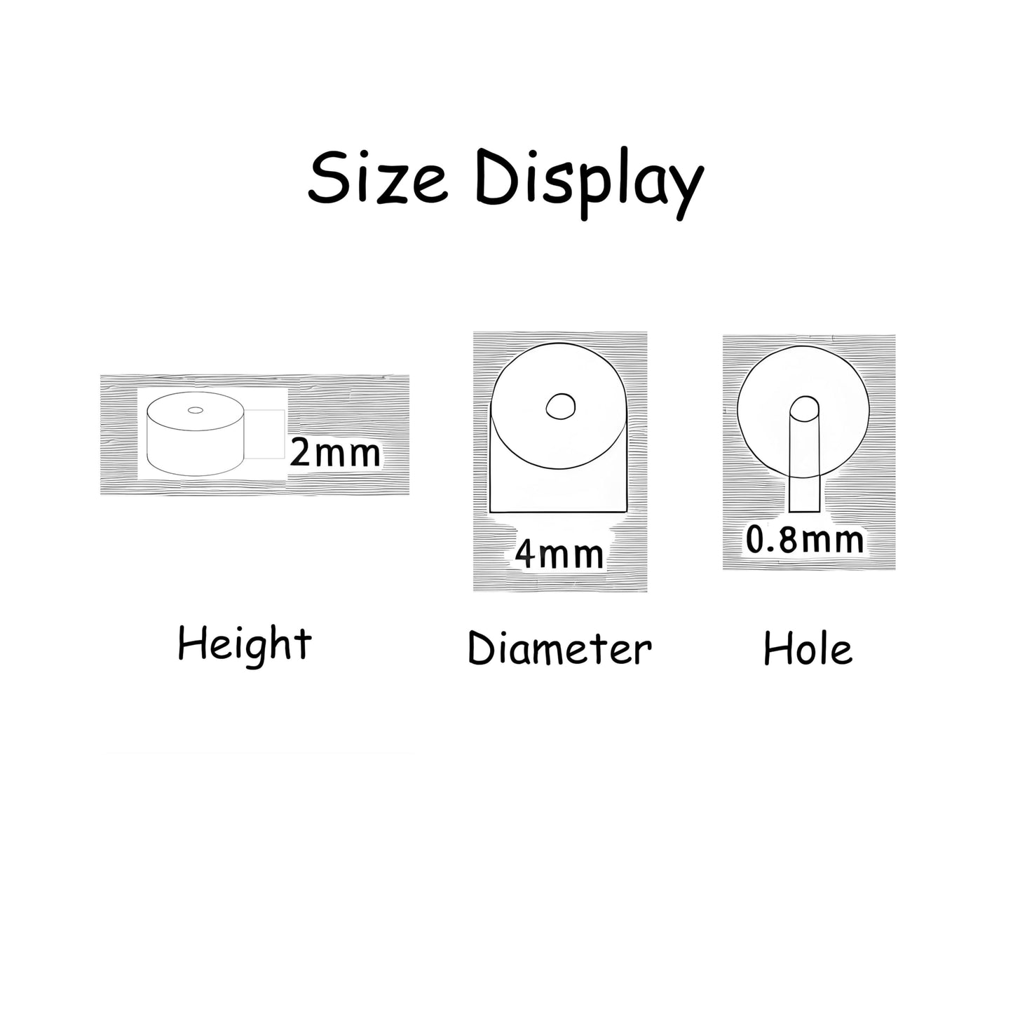 150pcs 2x4mm Natural Lapis Lazuli Jaspers Tube Shape Beads Loose Flat Round Cylinder Flat Spacer Green Stone Beads for Bracelet Earrings Jewelry Making
