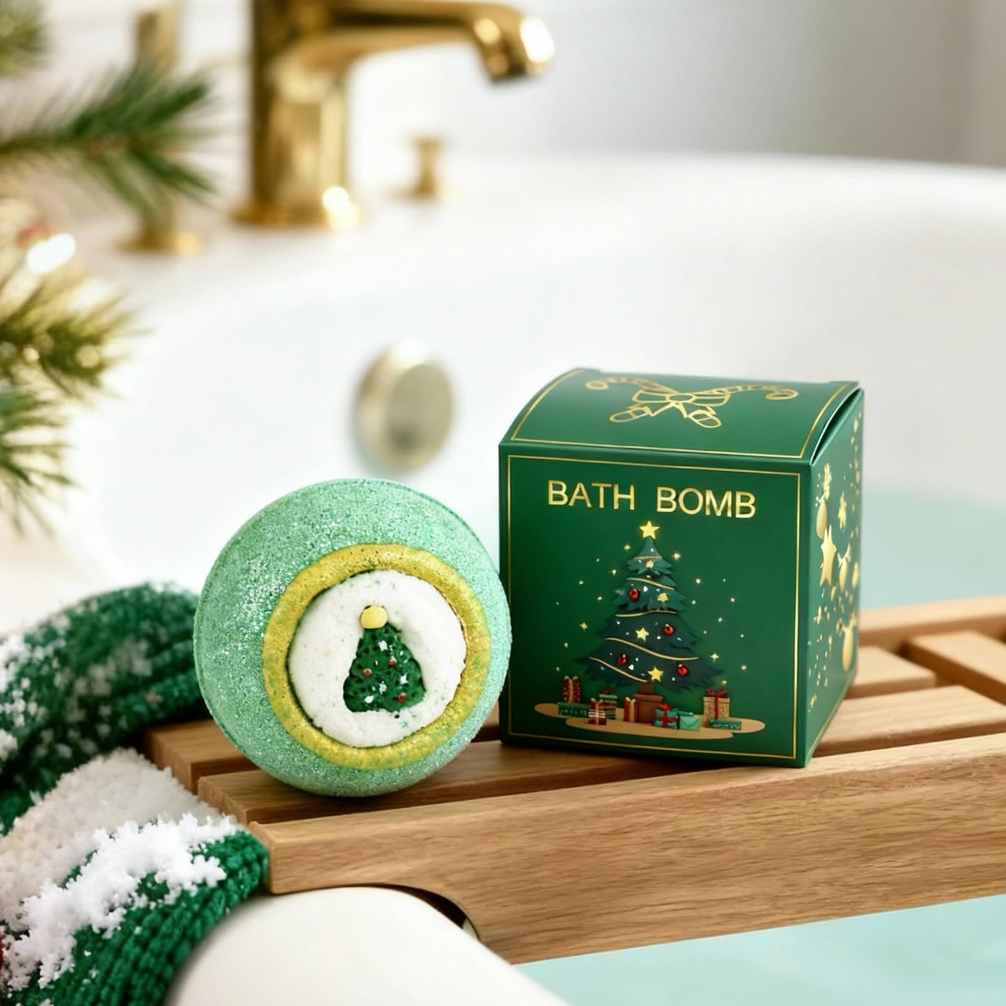 Christmas Gifts Basket for Women Men, Merry Christmas Gifts Box Relaxing Bath Gifts Xmas Scented Candles Insulated Tumbler Gifts Set for Wife Friends Sister Mom