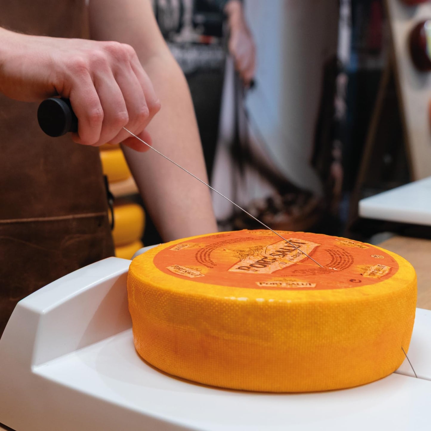 BOSKA Cheese Commander Pro+ - Wire slicer - Cheese Slicer - Professional cutter - Slicer For cheese like Cheddar and Gouda - For Block Heavy Duty Wires - NSF Certified