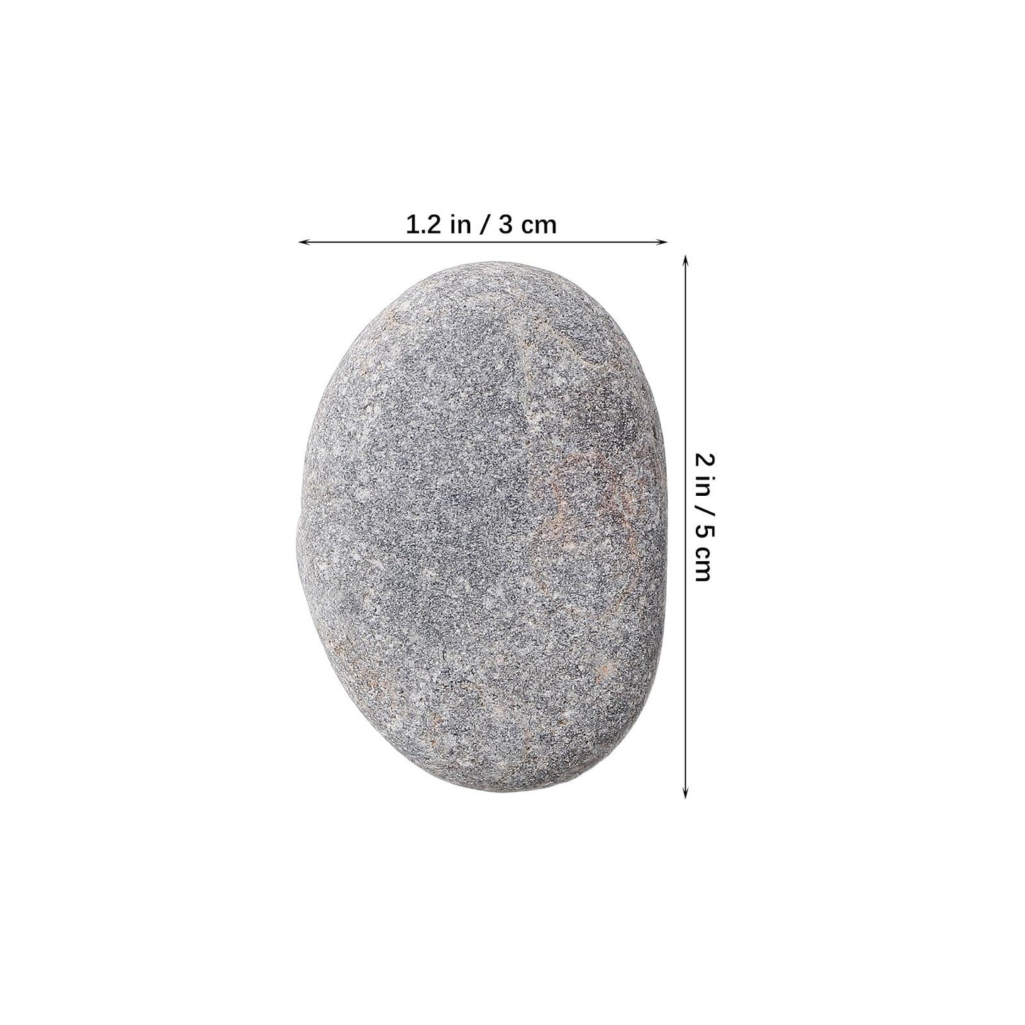 Gatuida 20pcs Painting Rocks Smooth Stones for Painting DIY Pebble Crafts Kids Creative Drawing Pebbles for Art Projects