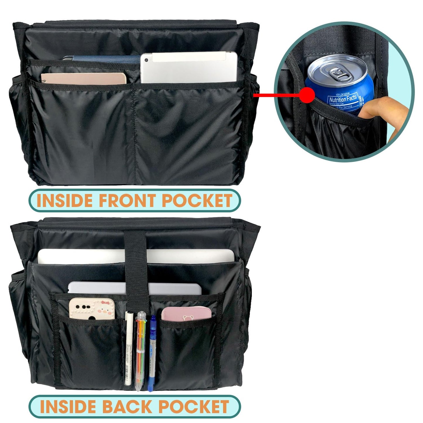 84hoods Shoulder Bag for Work. Waterproof Work Bag with Large Compartments, Padded Laptop Storage and Multiple Pockets. RN Gift for Registered Nurse. RN Life.