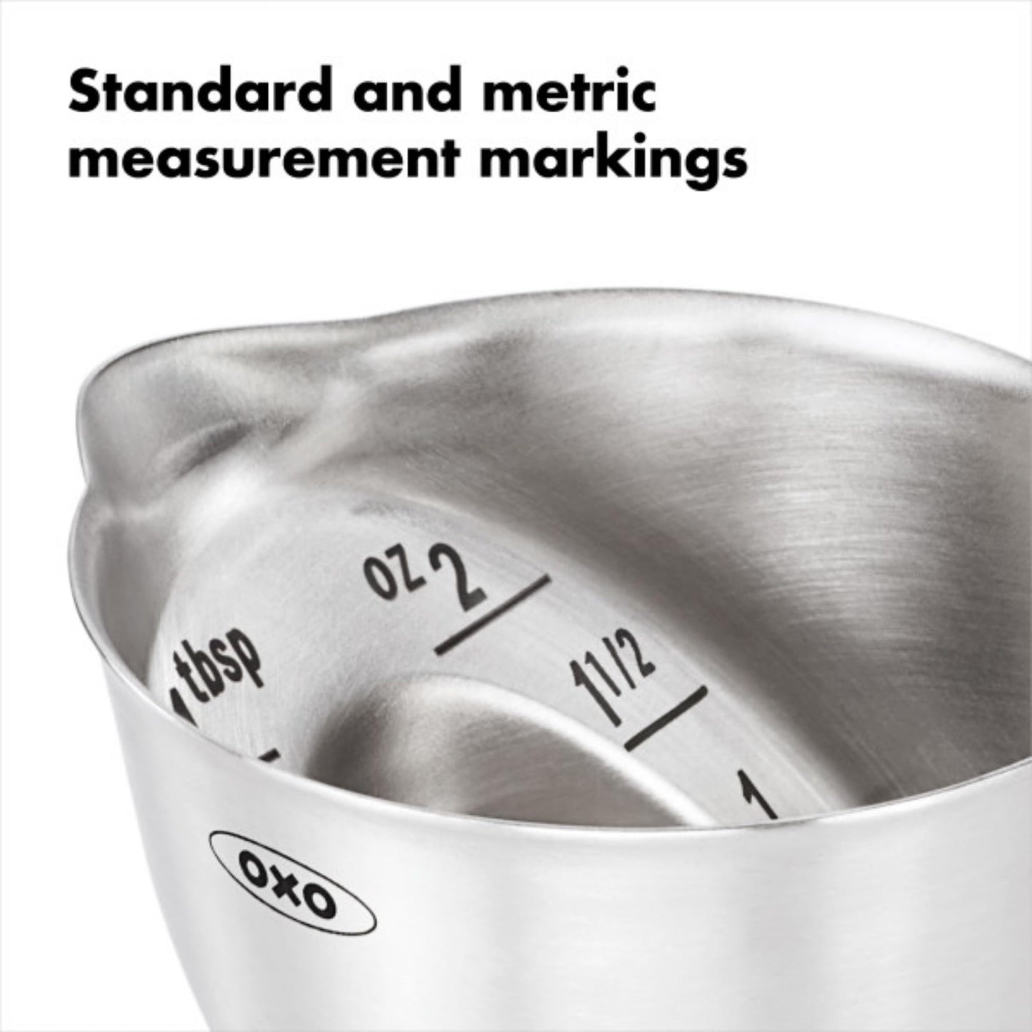 OXO SteeL Angled Measuring Jigger