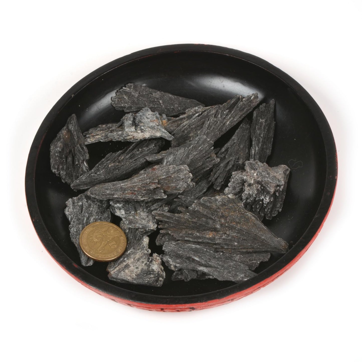 Raw Tourmaline Fan Stone Crystal Healing Embellishments 100 grams