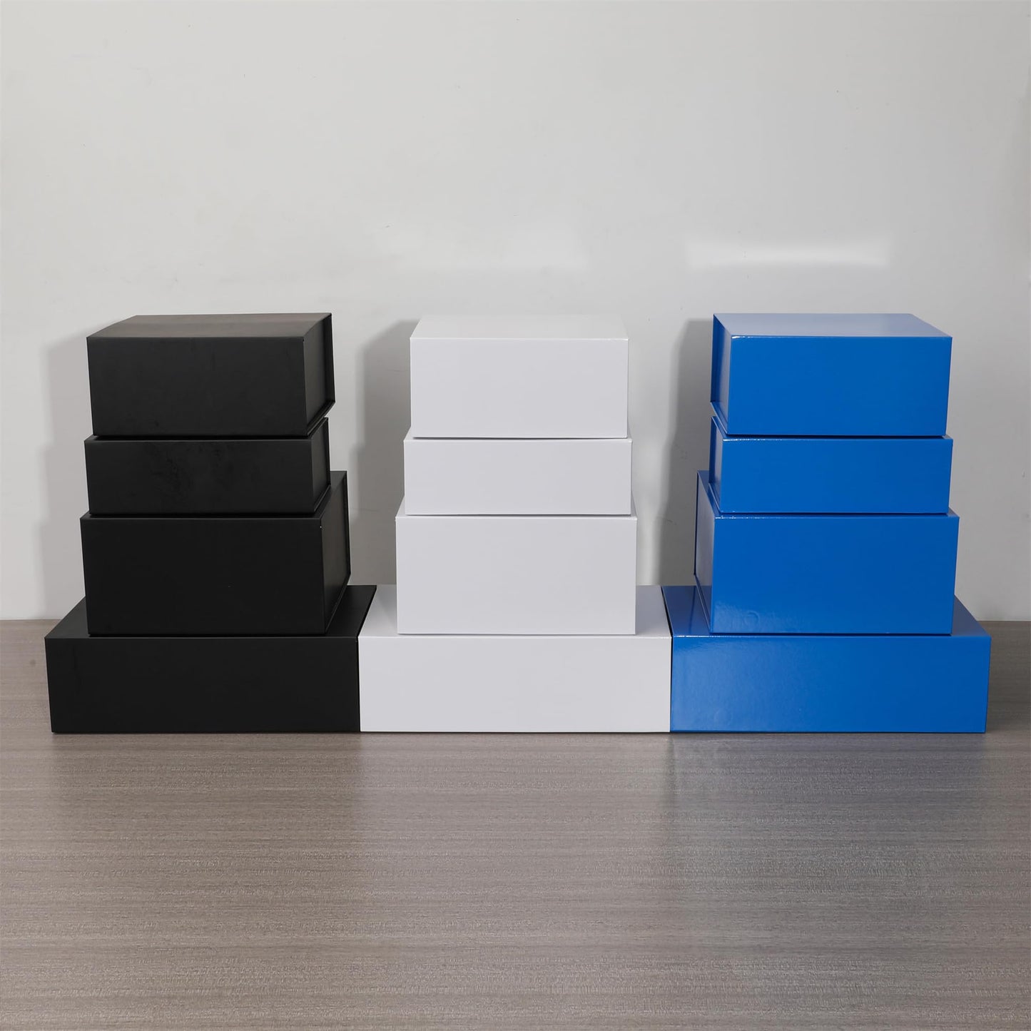 MUMUPACK 15 Pack Magnetic Gift Box With Lid 10x10x5,White Gift Boxes Bulk,Luxury Bridesmaid Proposal Box,Small Magnetic Closure Box Boxes For Presents,Wedding,Business