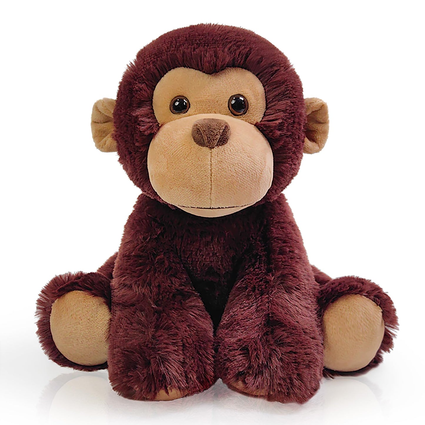 Hideekoog Monkey Stuffed Animal Toy, Soft Huggable Monkey Plush Toys for Kids, Cute Animal Gift for Boys Girls and Toy for 1-3 Toddlers -8.5 Inch