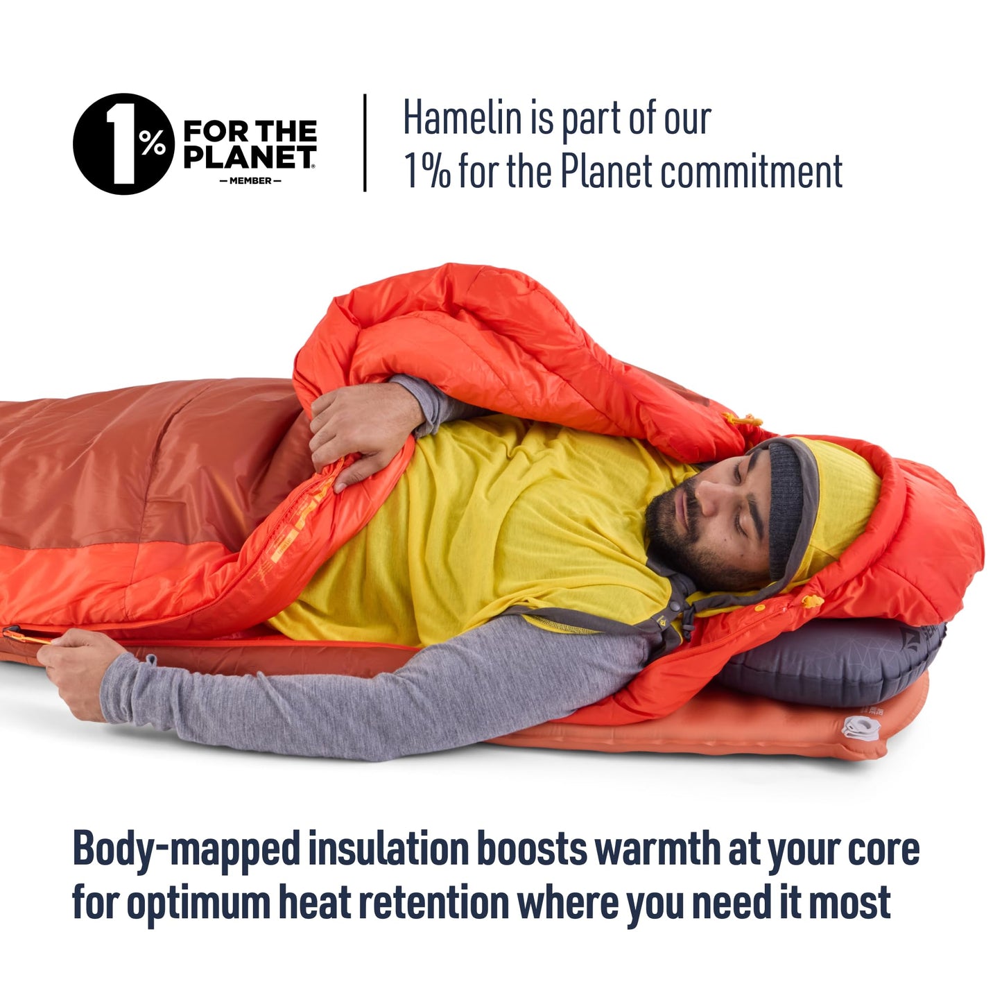 Sea to Summit Hamelin Synthetic Sleeping Bag, 30-Degree, Long