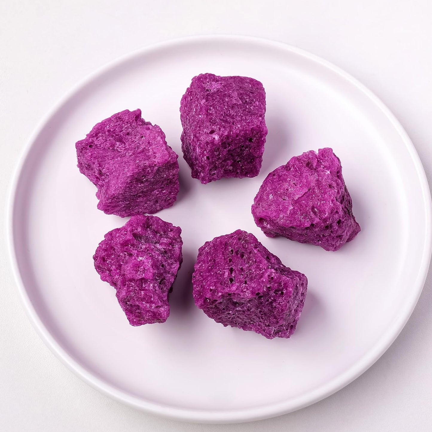 Apengshi Red Corundum Raw Stones Natural Crystal and Healing Stones Rough Rocks Reiki Chakra Fountain Home Garden Decor Yoga Meditation DIY Stone 1.2-2''