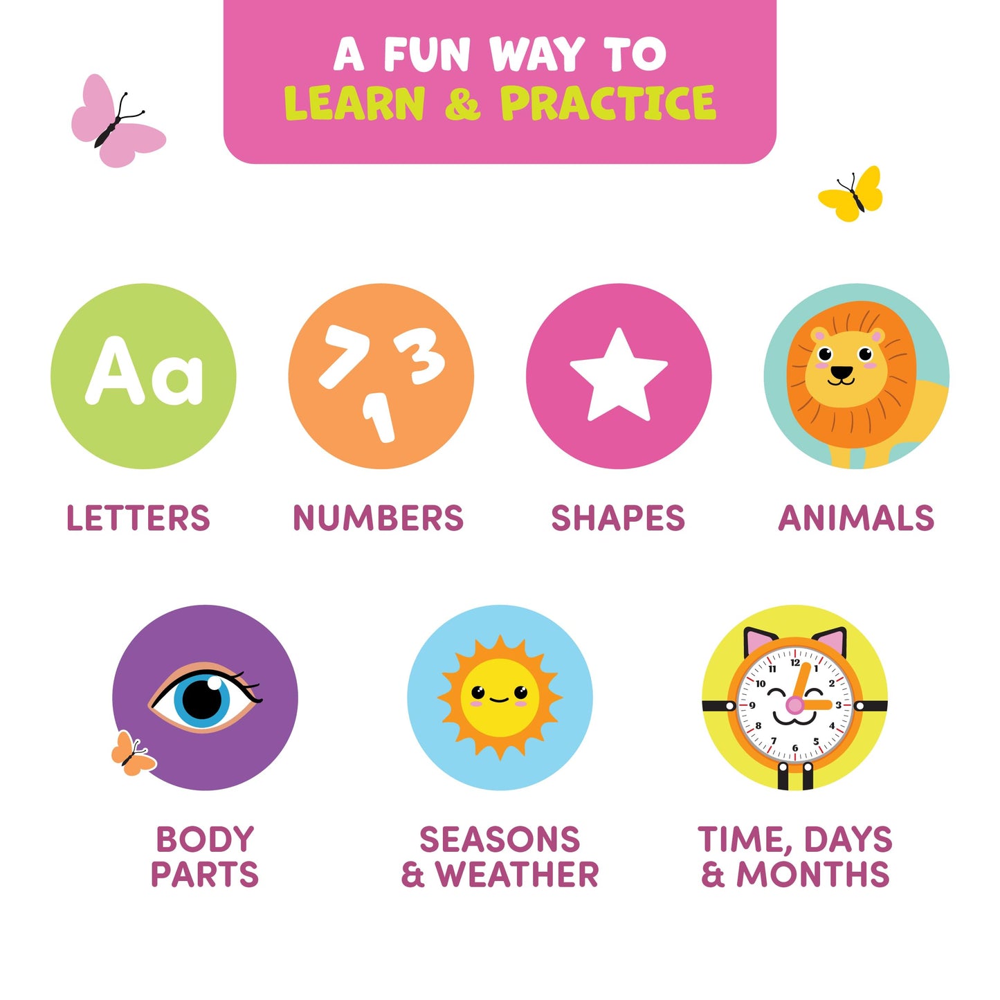 Clever Fox Play Busy Book for Toddlers 1-3 Year-Old – Baby Busy Board Book – Montessori Felt Activity Board for Learning Fine Motor Skills, Car Airplane Travel Toy – Birthday Gift for Girls Ages 1+