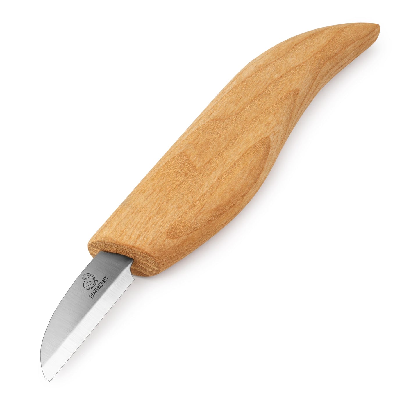 BeaverCraft Whittling Knife C2 6.5" - Wood Chip Carving Knife for General Purpose - Detail Whittling Knives Carbon Steel - Wood Carving Tools for Beginners