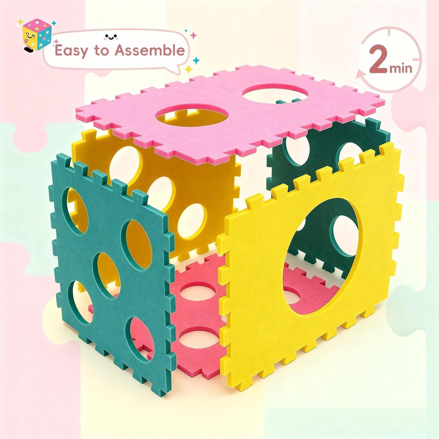 MOYMO 41 Pcs Interactive Cat Toys for Indoor Cats, Kitten Toys with Soft Pillow, Catnip Toys, Chew Rope, Feather Wand, Springs and Balls for Indoor Kittens