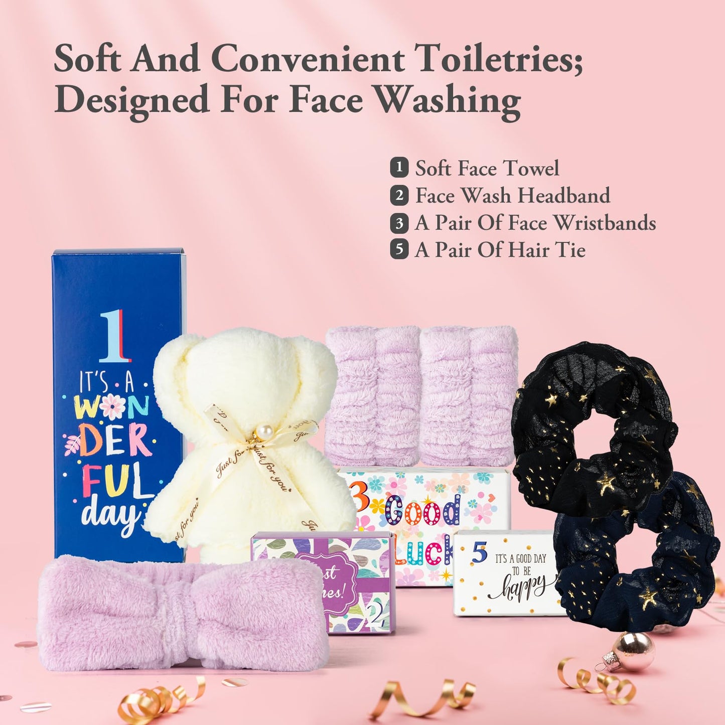 Birthday Gifts for Teens Birthday Gifts for Women Happy Birthday Surprise Box, 15pcs Spa Kit Gift, Gift Box for Teen Girls Unique Diy Nails Set, Luxury Birthdays Presents Spa Gift for Mom Daughter