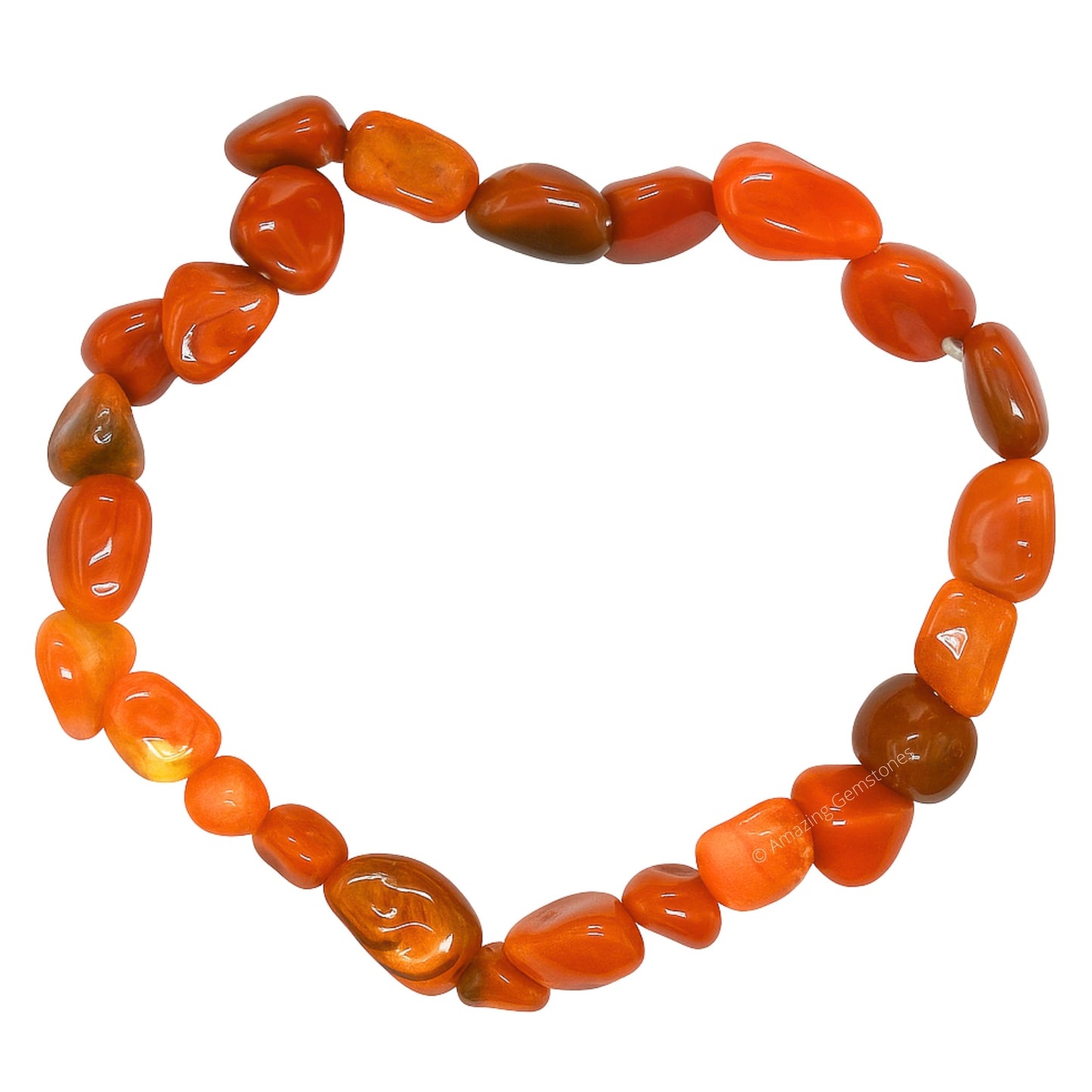 Amazing Gemstone Red Jasper Bracelet for Women Men's Gift - Chakra Protection Mens Bracelet - Red Jasper Crystal Tumbled Stone - Beaded Bracelet Pulseras Para Hombres Mujer Christmas Stocking Stuffer
